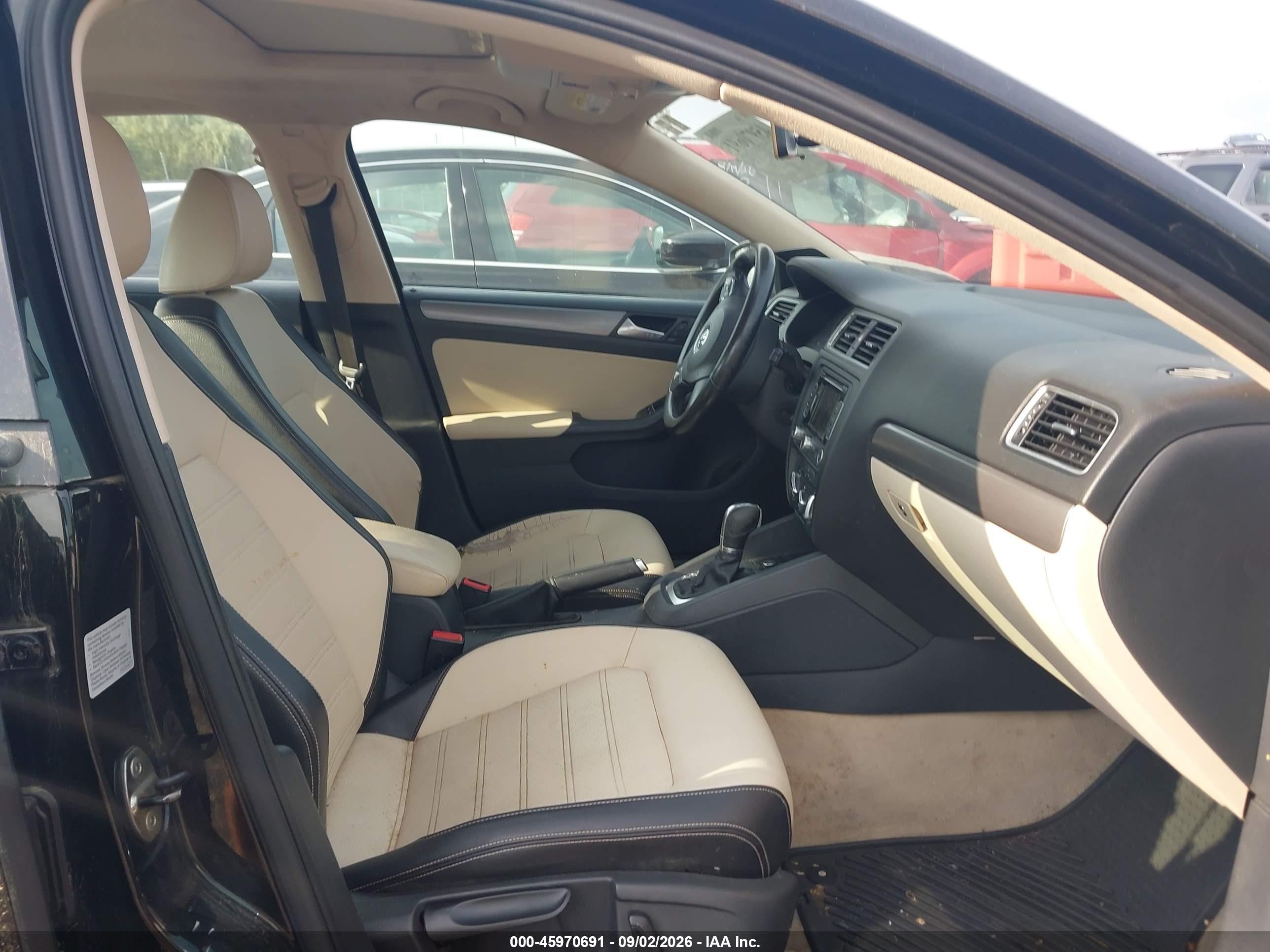 2014 Volkswagen Jetta 1.8t Sel Черный vin: 3VWL07AJ1EM436189