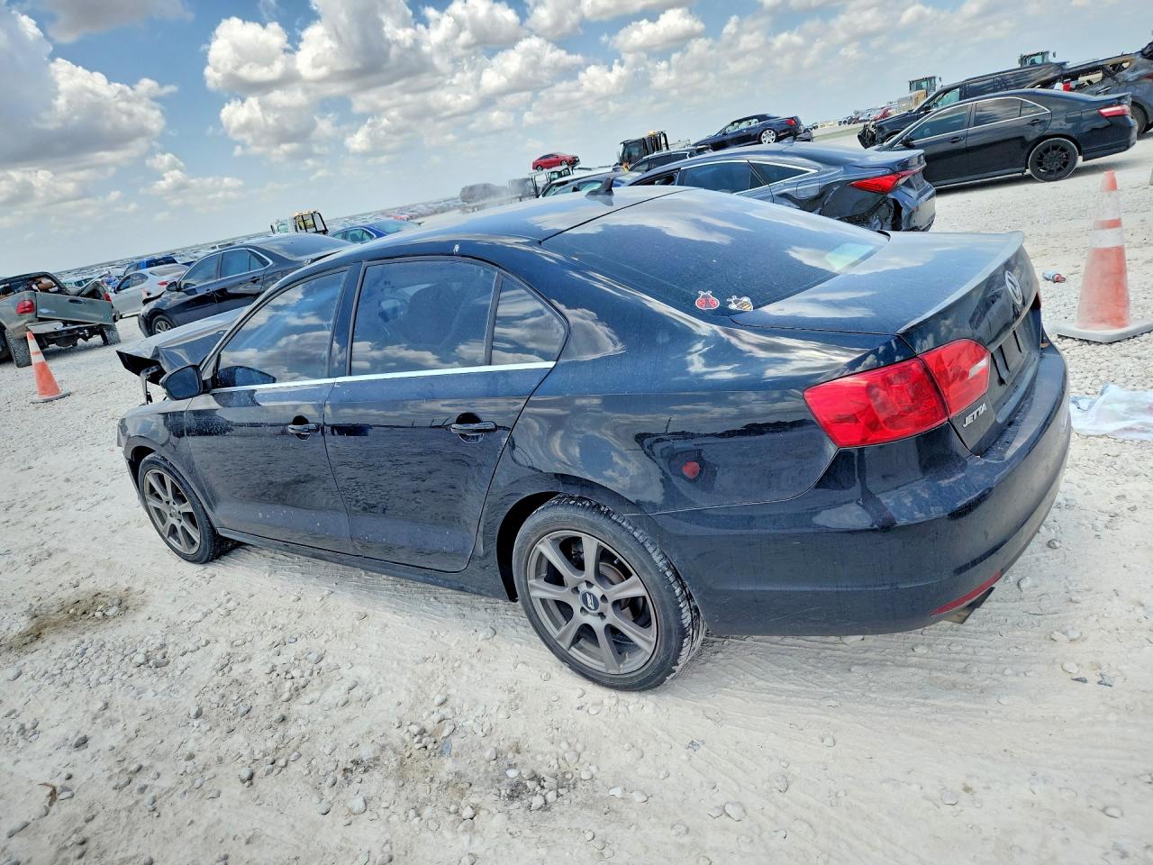 2014 Volkswagen Jetta Sel Black vin: 3VWL07AJ2EM210842