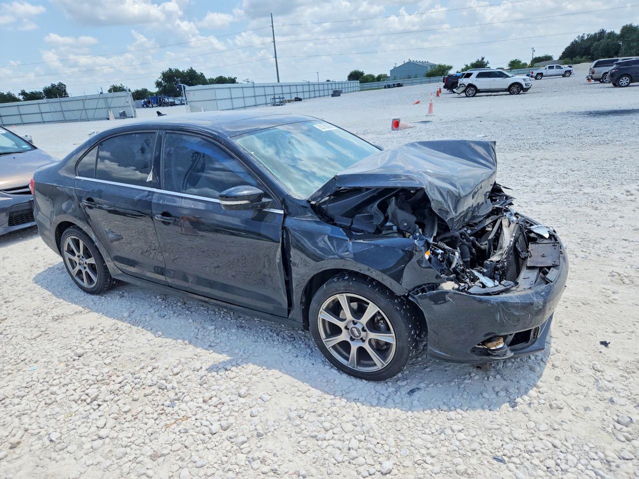 2014 Volkswagen Jetta Sel Black vin: 3VWL07AJ2EM210842