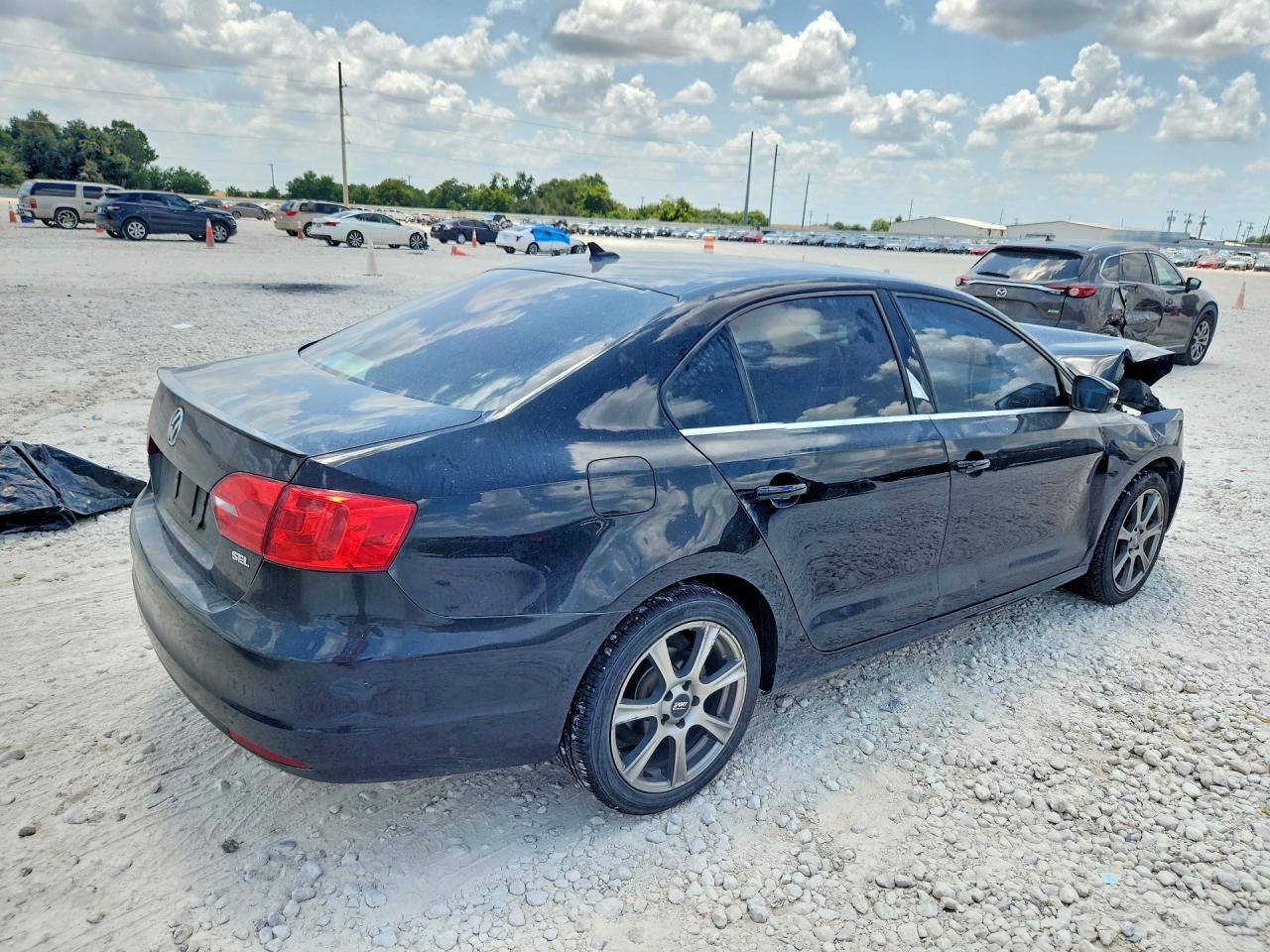 2014 Volkswagen Jetta Sel Black vin: 3VWL07AJ2EM210842