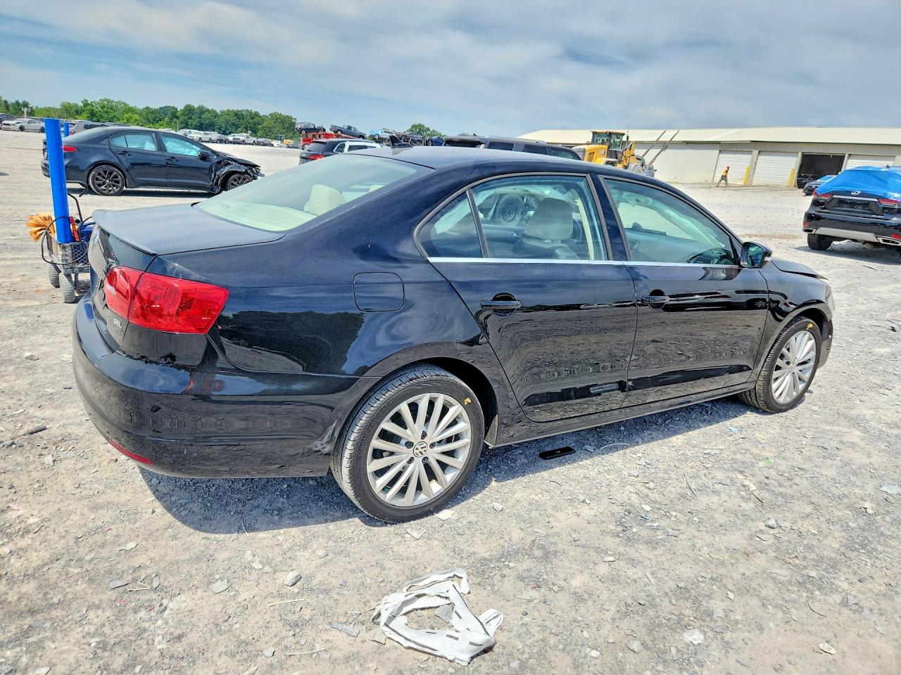 2014 Volkswagen Jetta Sel Black vin: 3VWL07AJ2EM320161