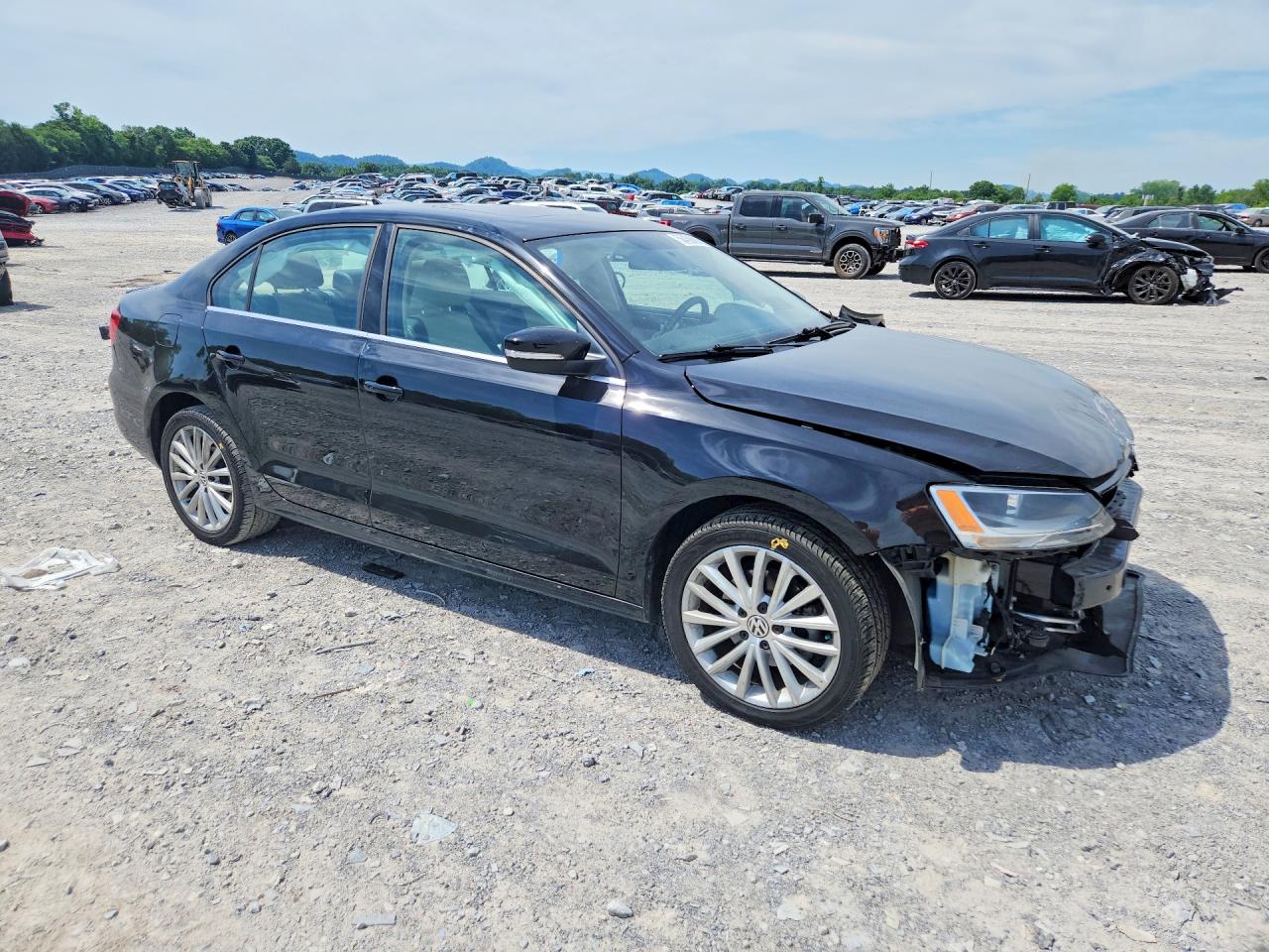 2014 Volkswagen Jetta Sel Black vin: 3VWL07AJ2EM320161