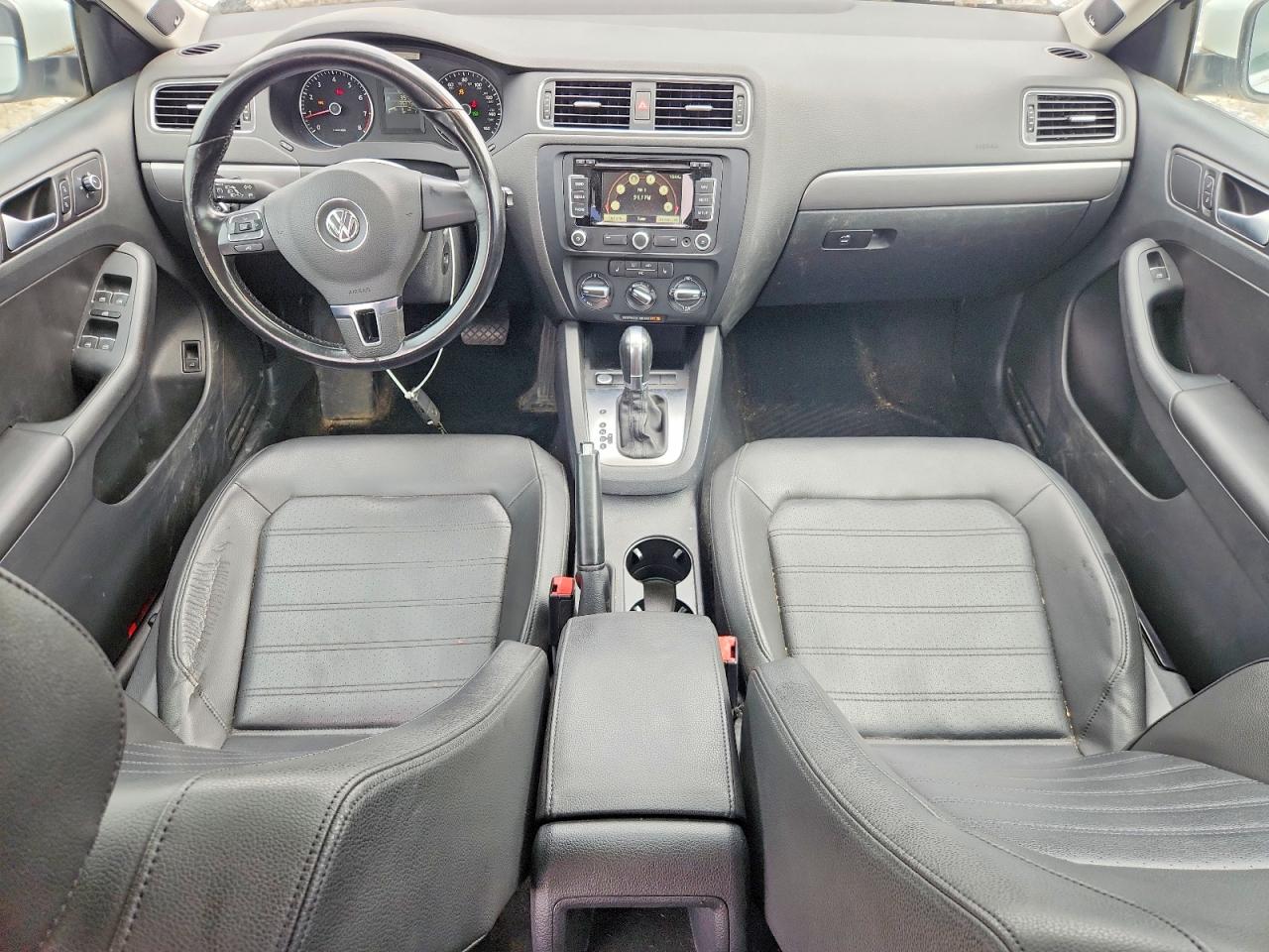 2014 Volkswagen Jetta Sel White vin: 3VWL07AJ3EM289096