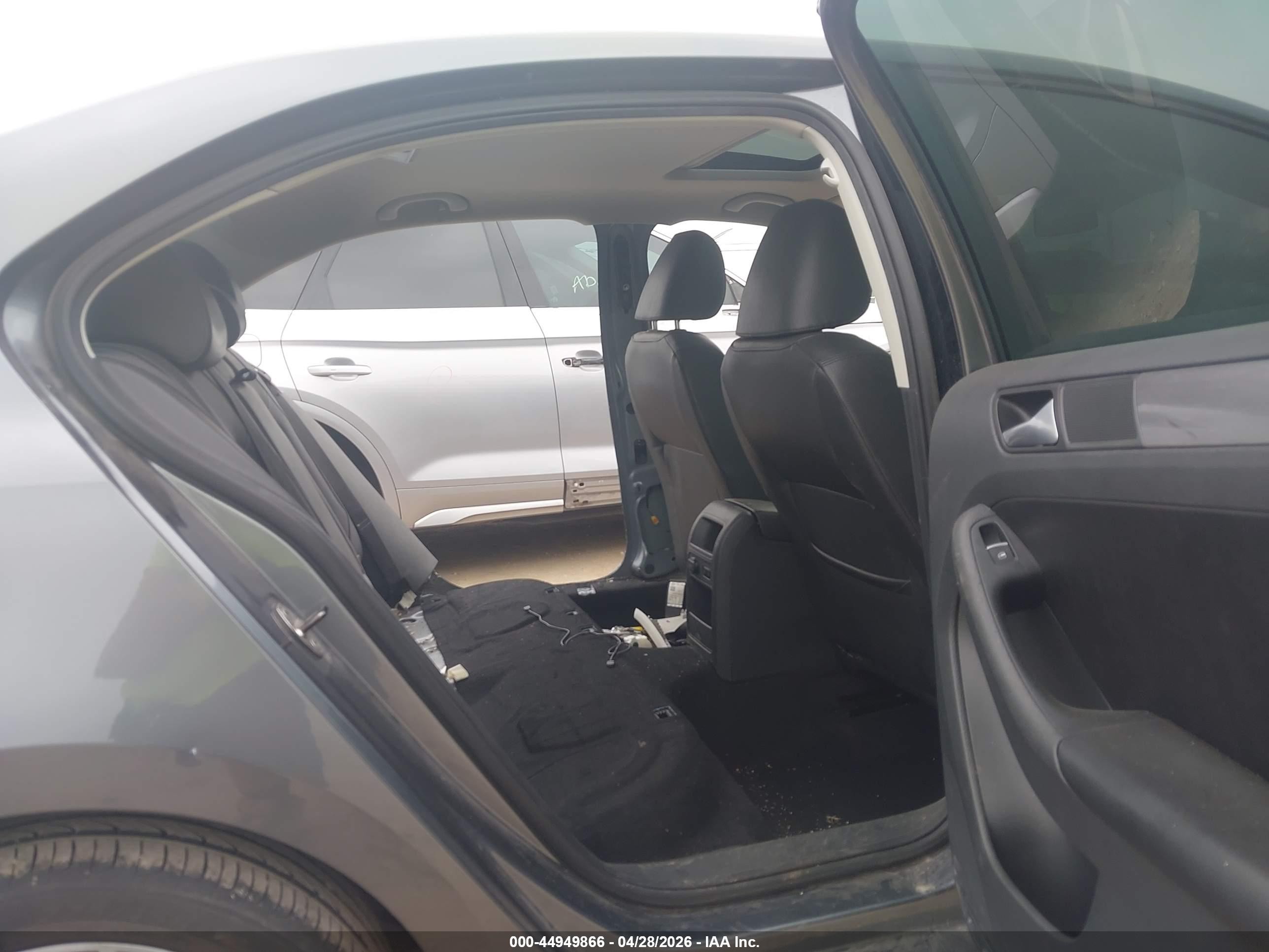 2014 Volkswagen Jetta 1.8t Sel Gray vin: 3VWL07AJ7EM232206