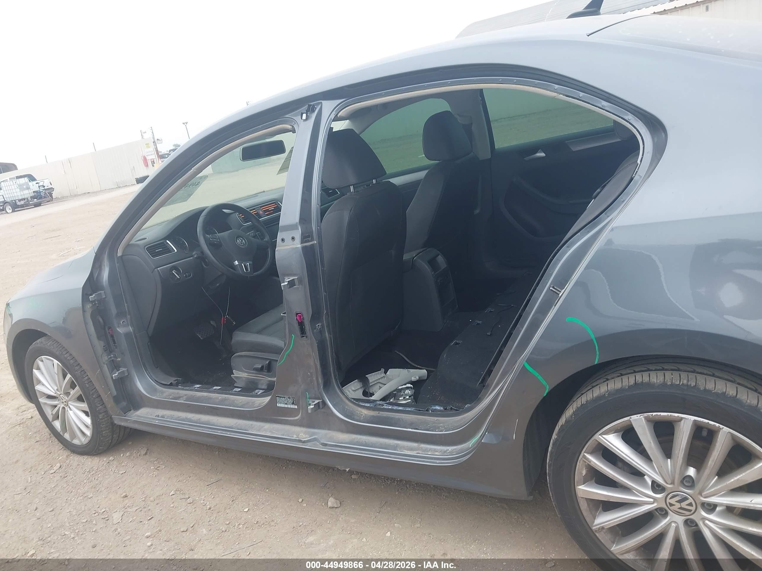 2014 Volkswagen Jetta 1.8t Sel Gray vin: 3VWL07AJ7EM232206