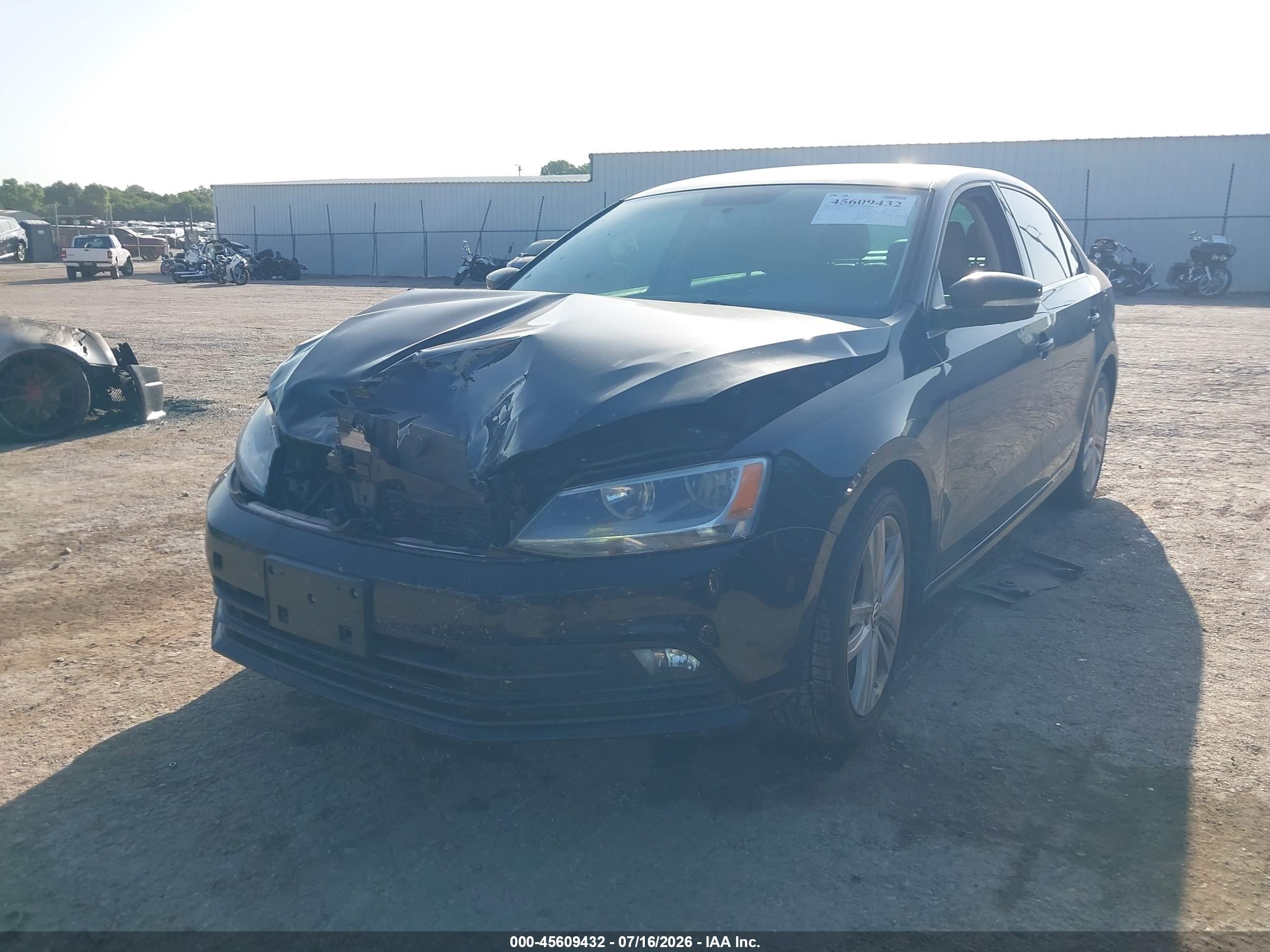 2015 Volkswagen Jetta 1.8t Sel Black vin: 3VWL07AJ8FM317637