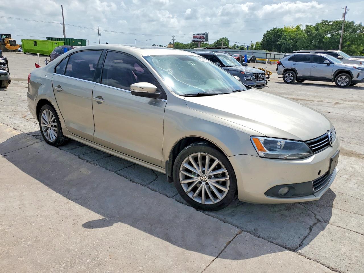 2014 Volkswagen Jetta Sel Gold vin: 3VWL07AJ9EM283805