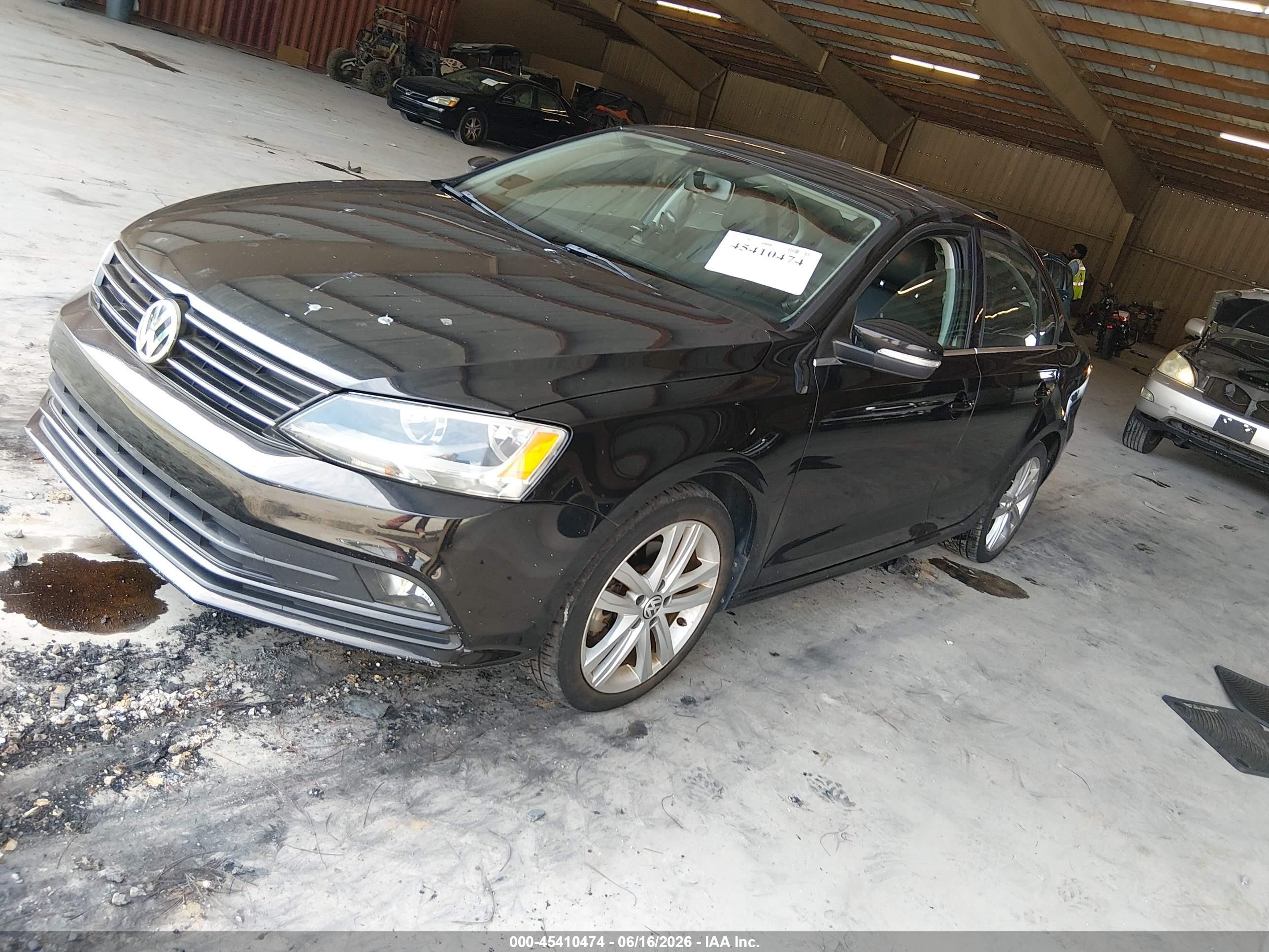2015 Volkswagen Jetta 1.8t Sel Black vin: 3VWL07AJ9FM259408