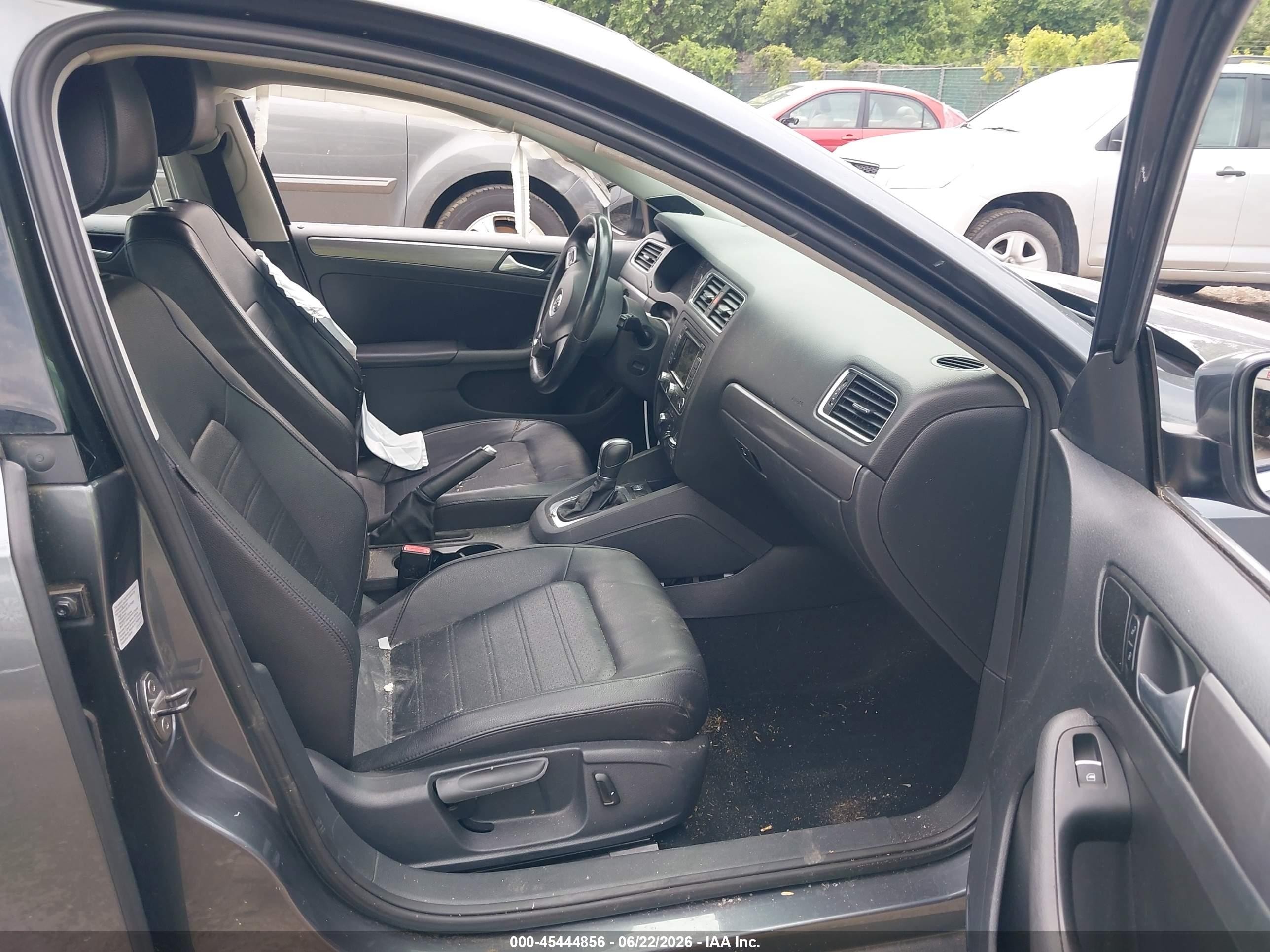 2014 Volkswagen Jetta 1.8t Sel Gray vin: 3VWL17AJ0EM375866