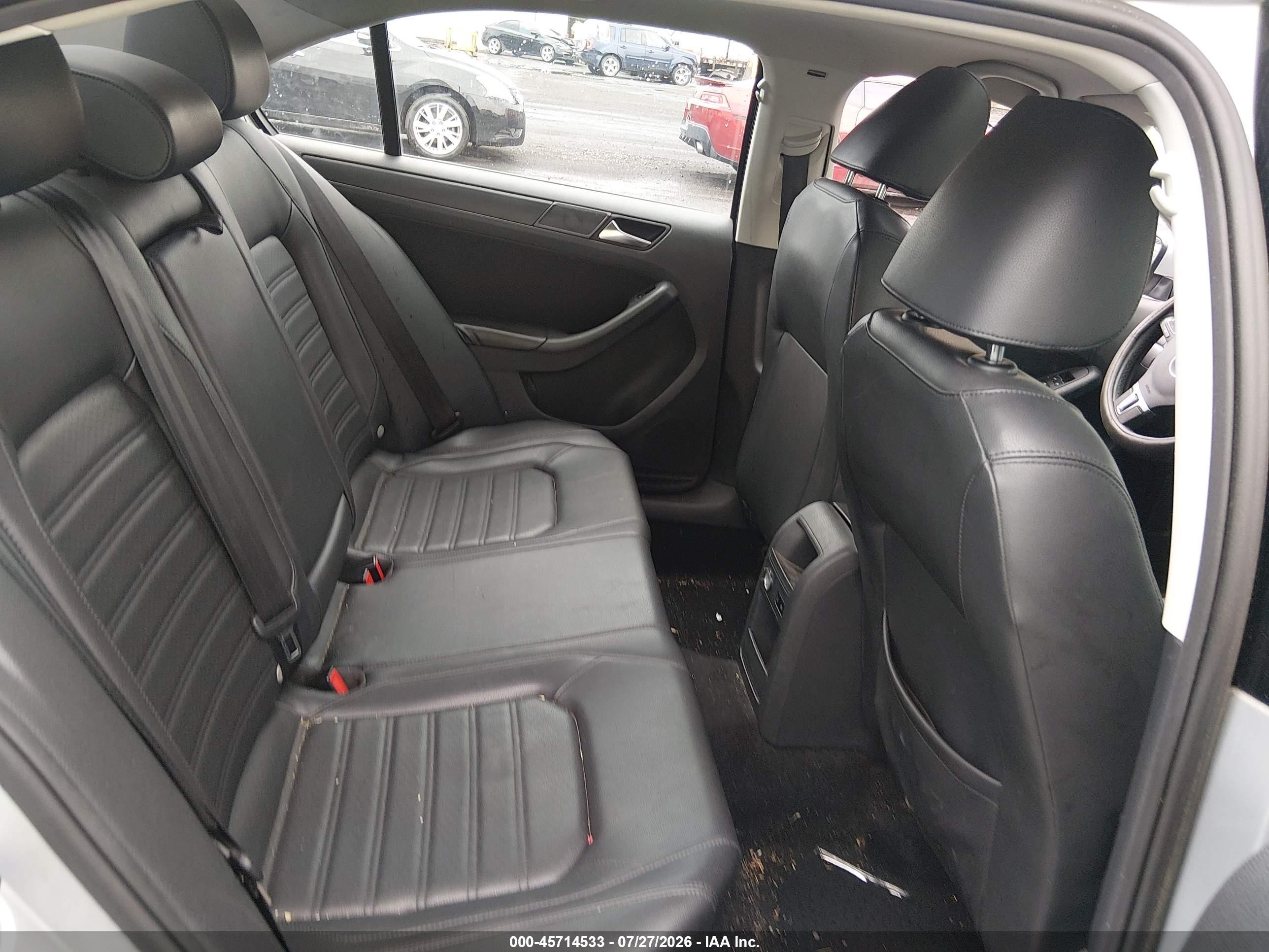 2014 Volkswagen Jetta 1.8t Sel Silver vin: 3VWL17AJ1EM360549