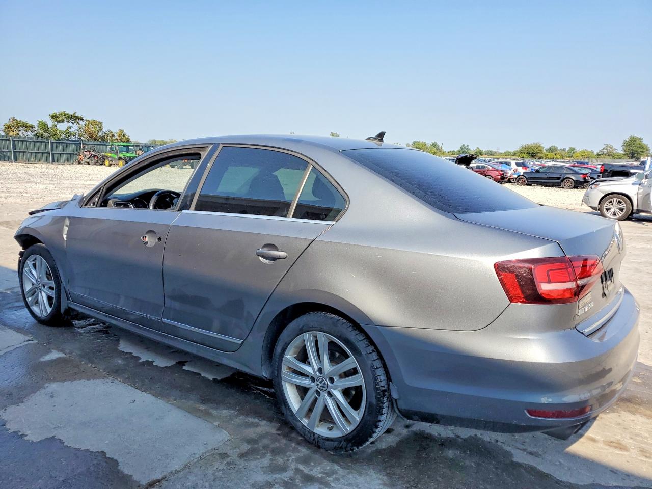 2017 Volkswagen Jetta Sel Gray vin: 3VWL17AJ2HM333770