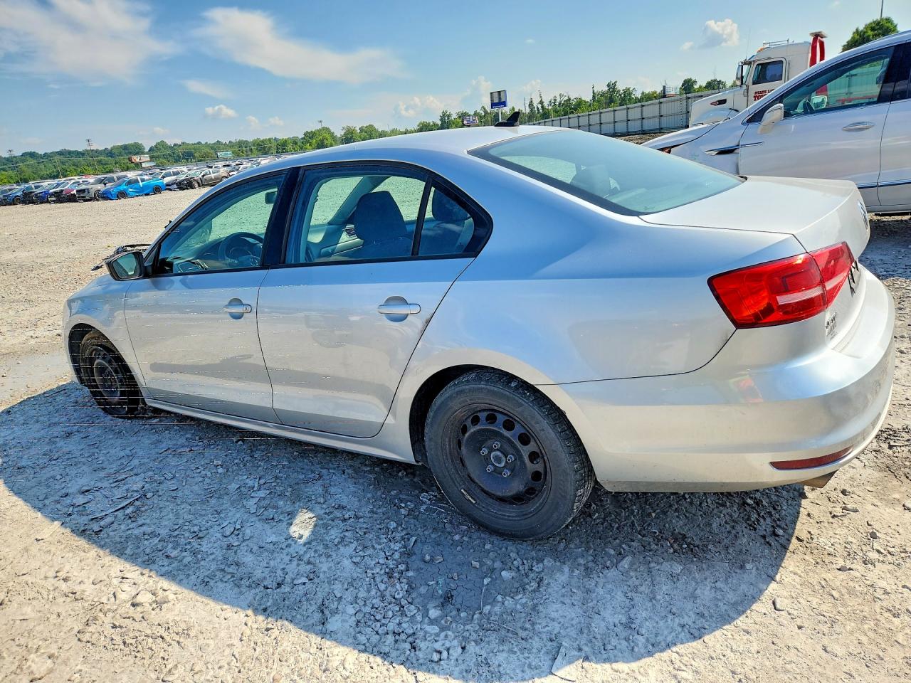 2015 Volkswagen Jetta Tdi Silver vin: 3VWLA7AJ0FM263246