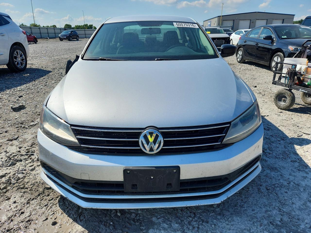2015 Volkswagen Jetta Tdi Silver vin: 3VWLA7AJ0FM263246