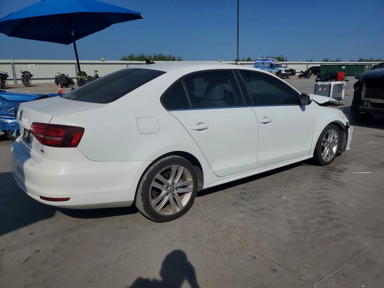 2015 Volkswagen Jetta Tdi White vin: 3VWLA7AJ1FM412828