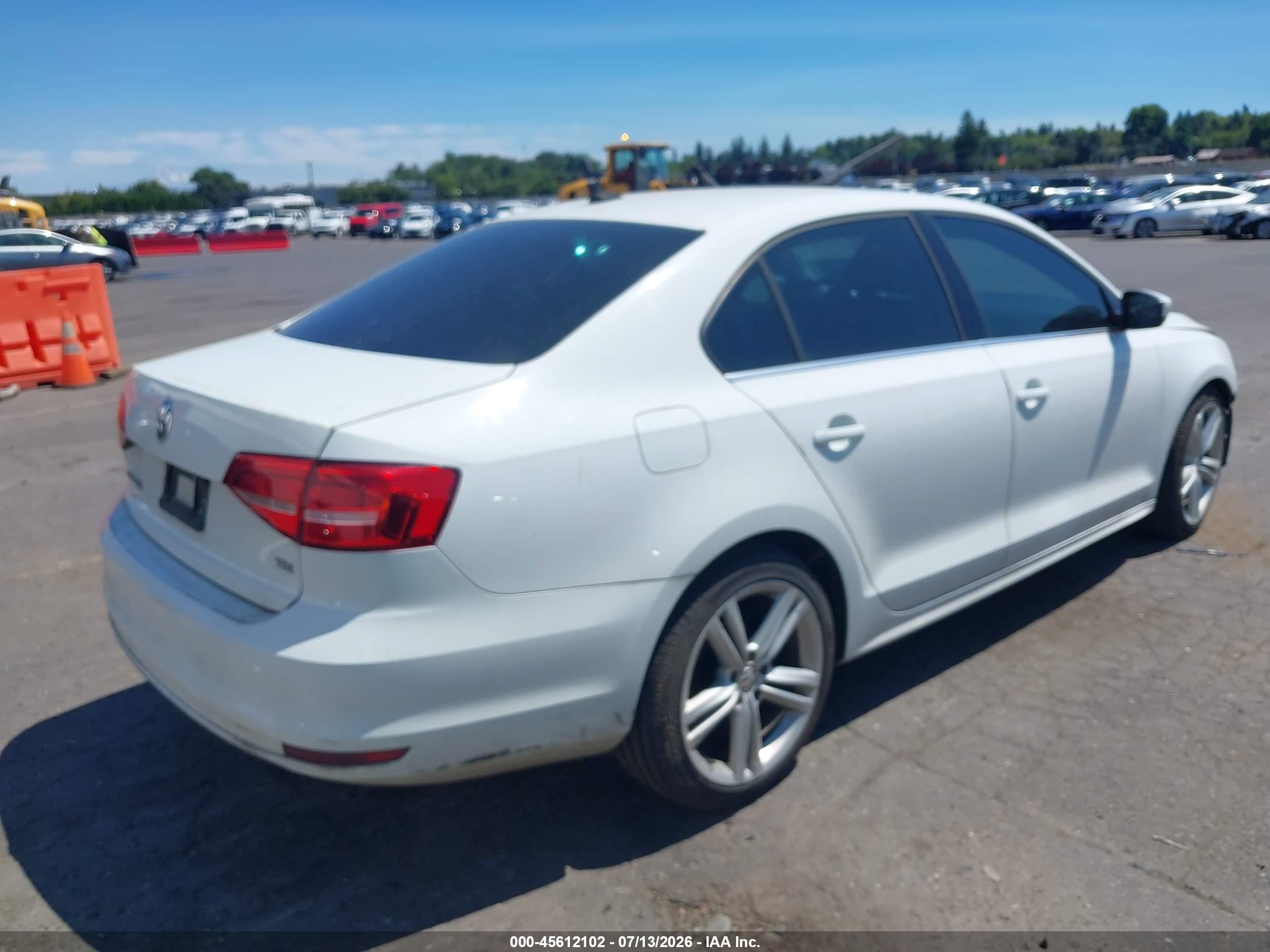 2015 Volkswagen Jetta 2.0l Tdi Sel White vin: 3VWLA7AJ2FM205669