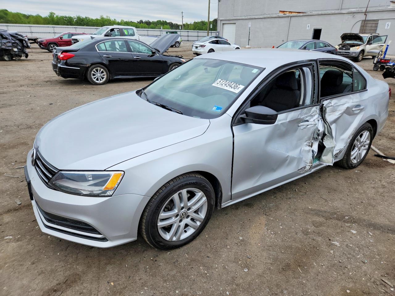 2015 Volkswagen Jetta Tdi Silver vin: 3VWLA7AJ2FM239143