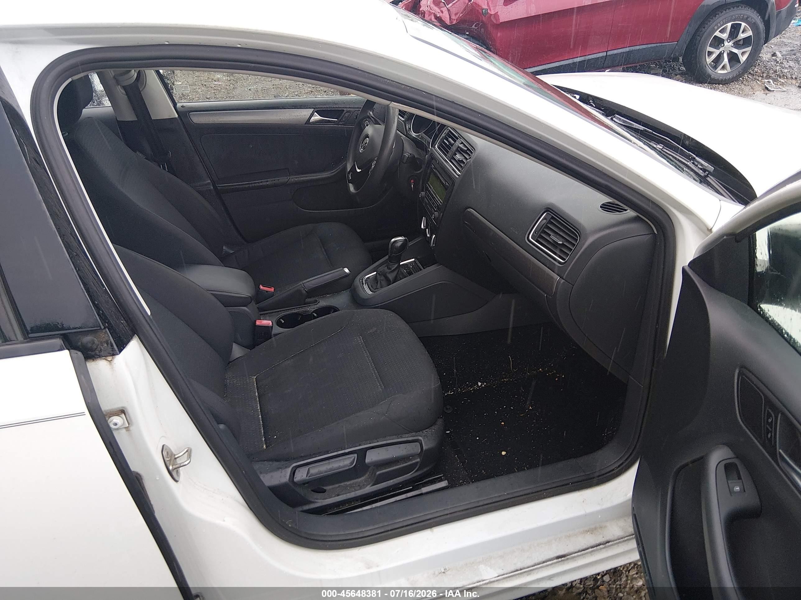 2015 Volkswagen Jetta 2.0l Tdi S White vin: 3VWLA7AJ2FM293848