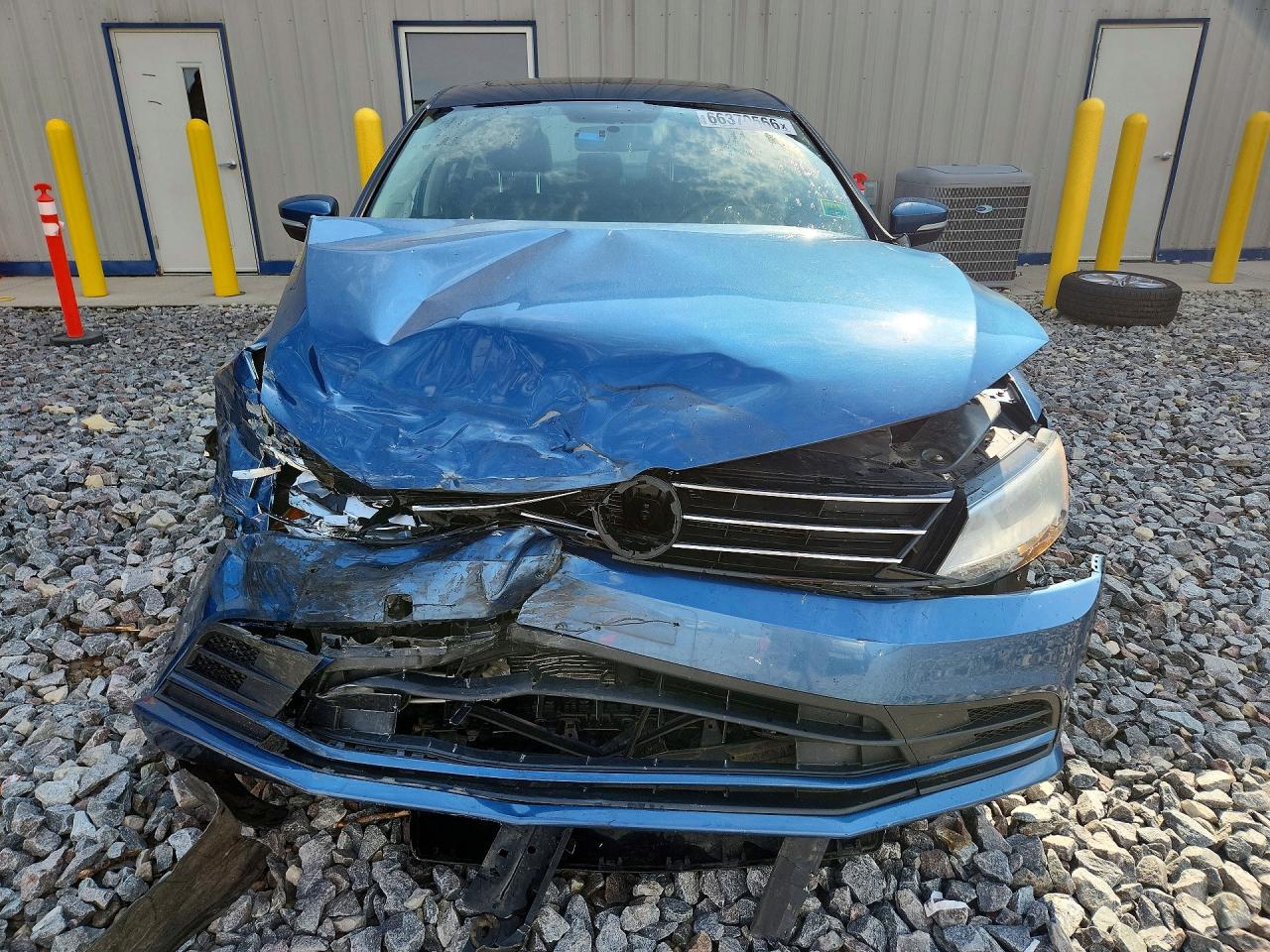 2015 Volkswagen Jetta Tdi Blue vin: 3VWLA7AJ2FM305707