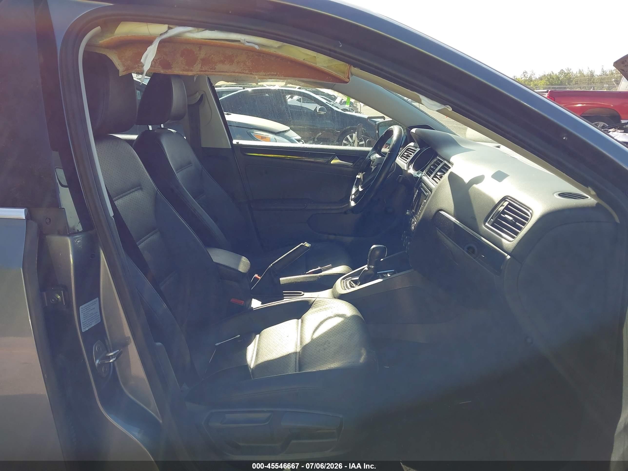 2015 Volkswagen Jetta 2.0l Tdi Sel Gray vin: 3VWLA7AJ3FM240219