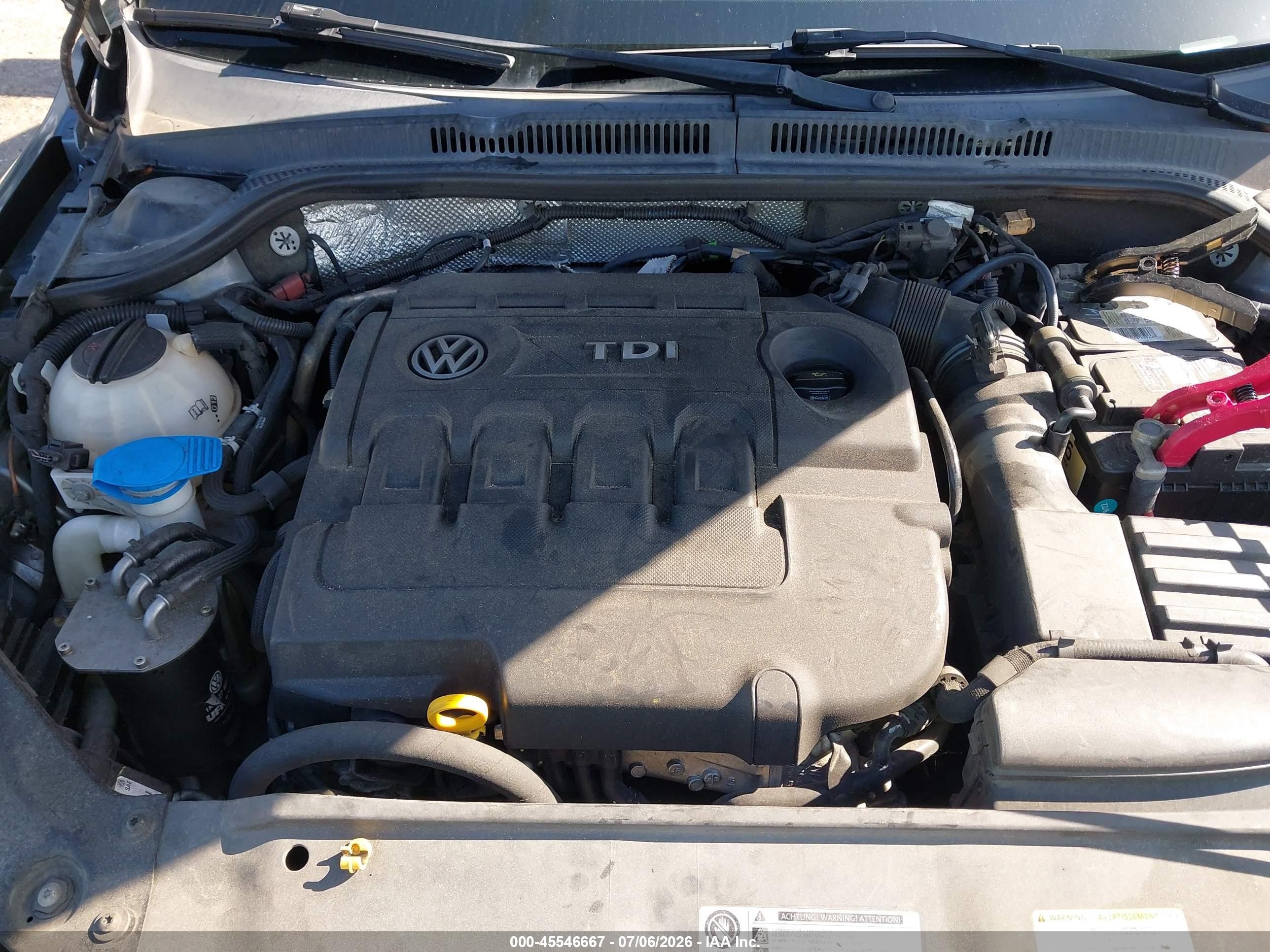 2015 Volkswagen Jetta 2.0l Tdi Sel Gray vin: 3VWLA7AJ3FM240219