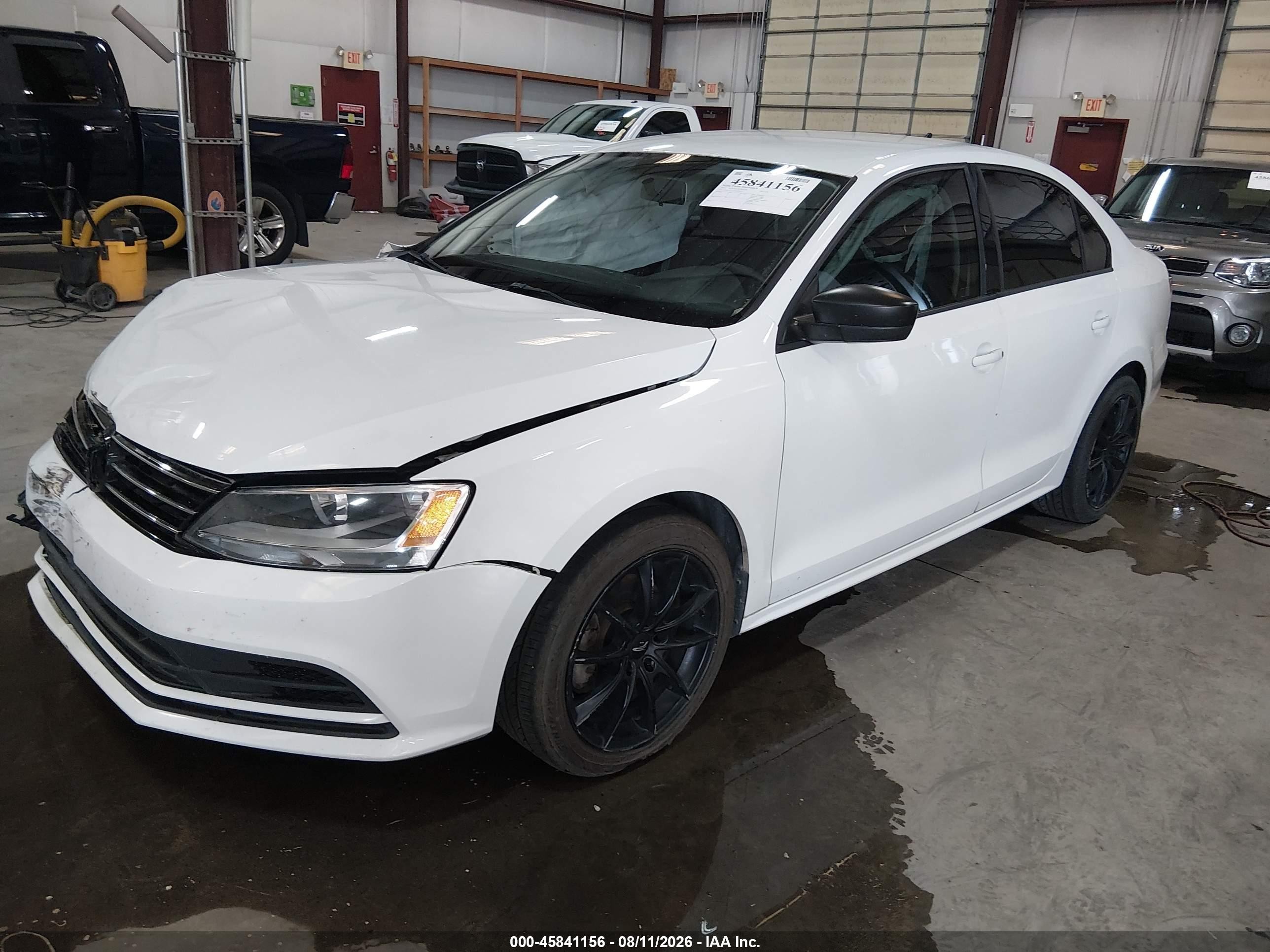 2015 Volkswagen Jetta 2.0l Tdi S White vin: 3VWLA7AJ3FM329353
