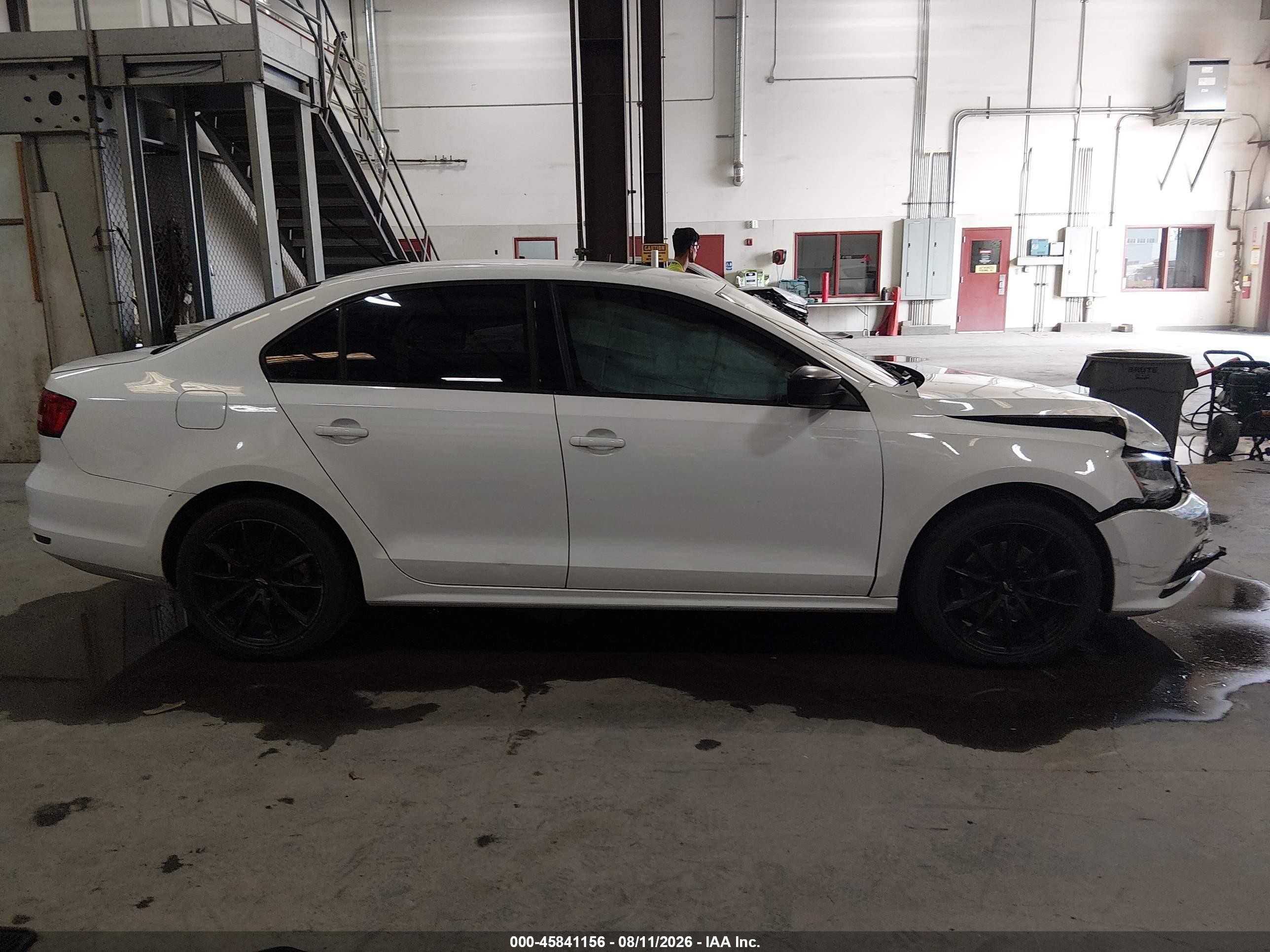 2015 Volkswagen Jetta 2.0l Tdi S White vin: 3VWLA7AJ3FM329353