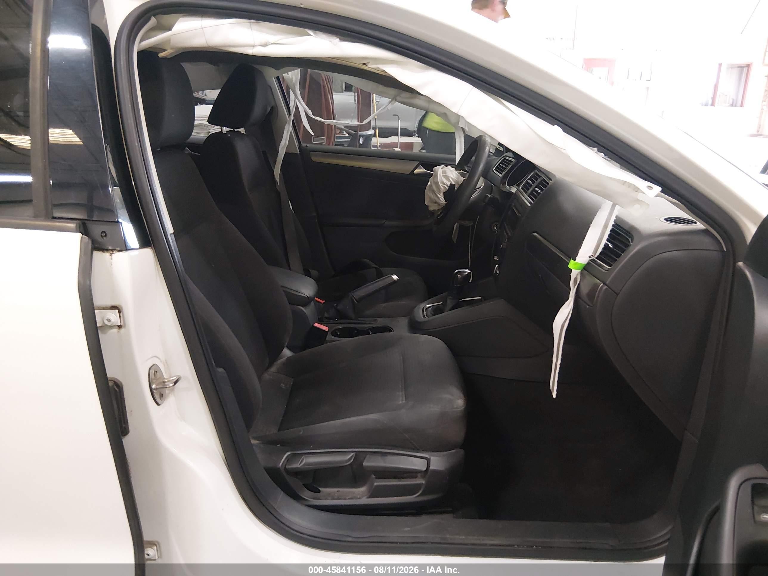 2015 Volkswagen Jetta 2.0l Tdi S White vin: 3VWLA7AJ3FM329353