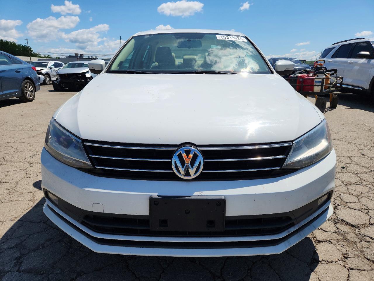 2015 Volkswagen Jetta Tdi Белый vin: 3VWLA7AJ4FM318720
