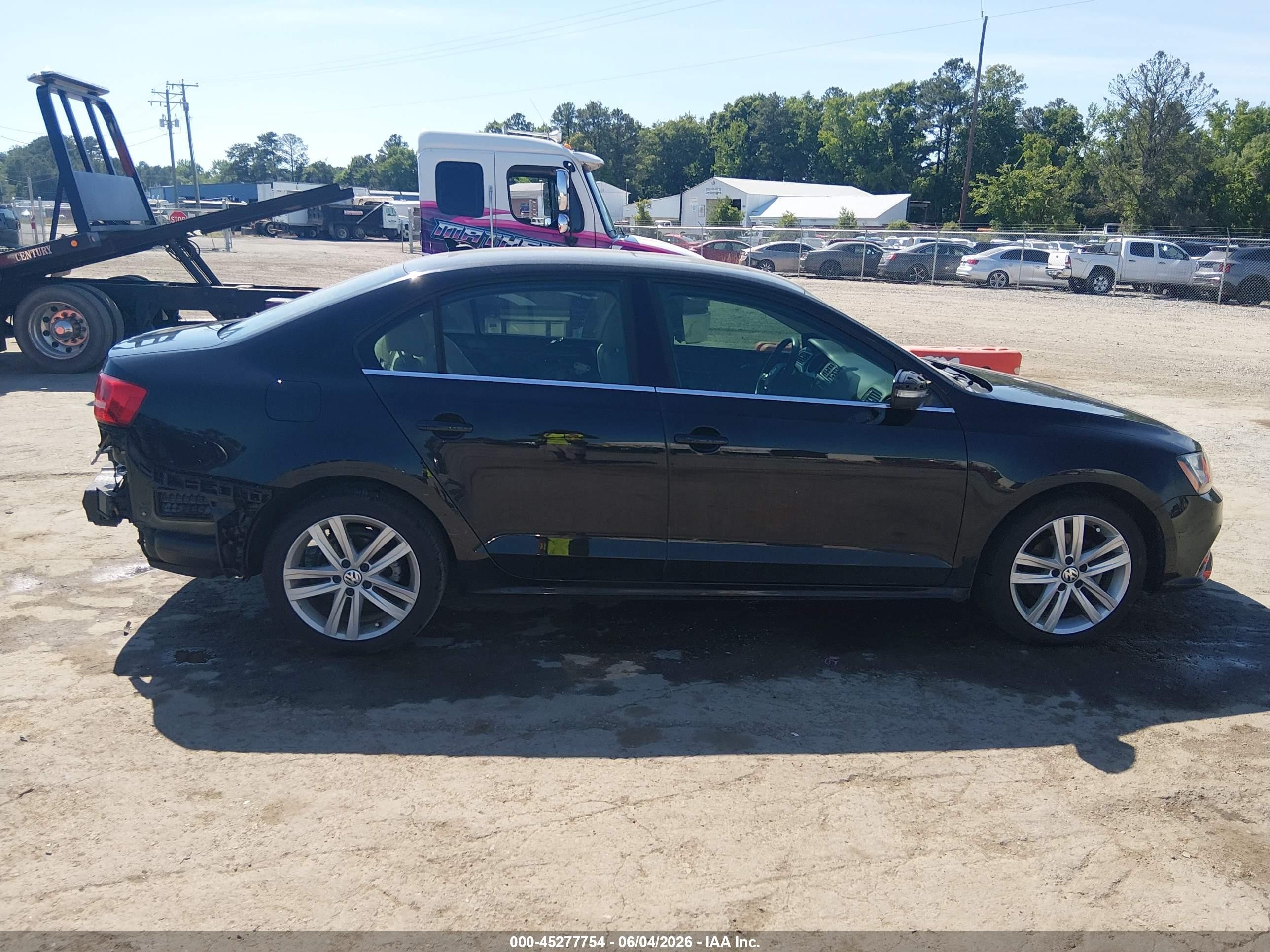 2015 Volkswagen Jetta 2.0l Tdi Sel Black vin: 3VWLA7AJ5FM238097