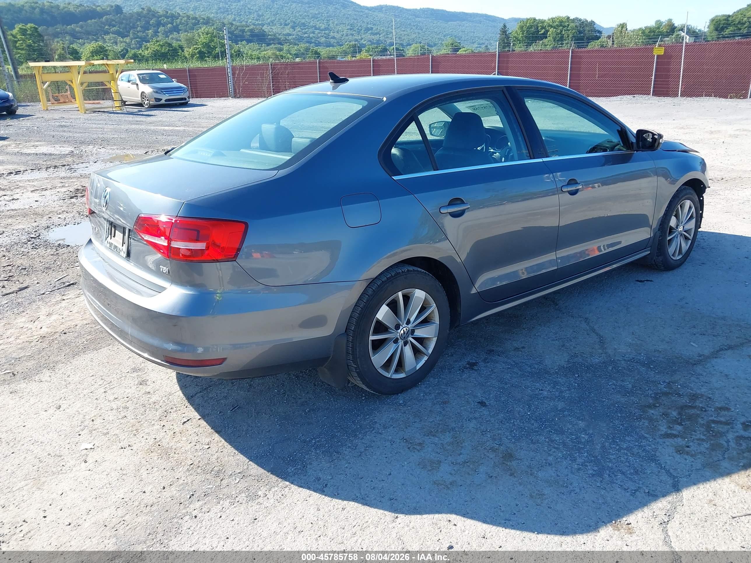 2015 Volkswagen Jetta 2.0l Tdi Se Серый vin: 3VWLA7AJ5FM292449
