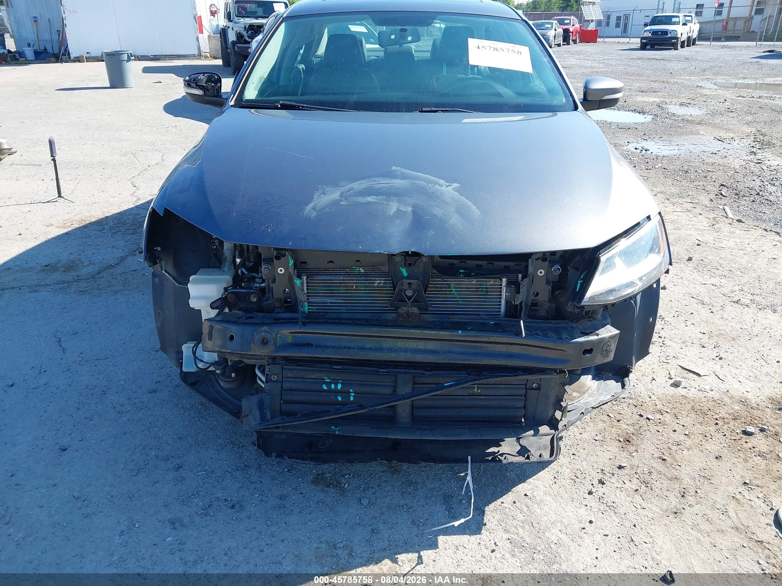 2015 Volkswagen Jetta 2.0l Tdi Se Серый vin: 3VWLA7AJ5FM292449