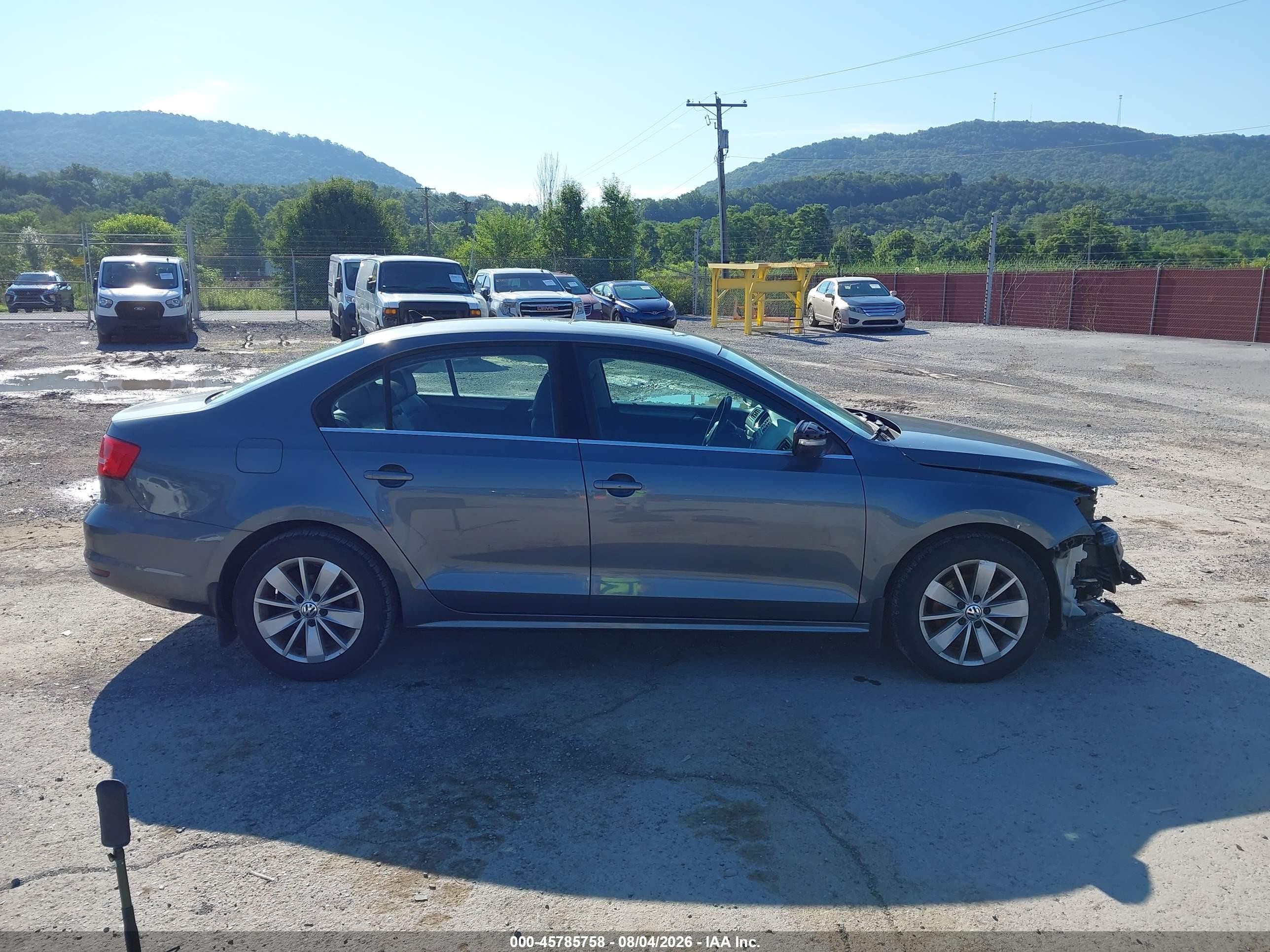 2015 Volkswagen Jetta 2.0l Tdi Se Серый vin: 3VWLA7AJ5FM292449