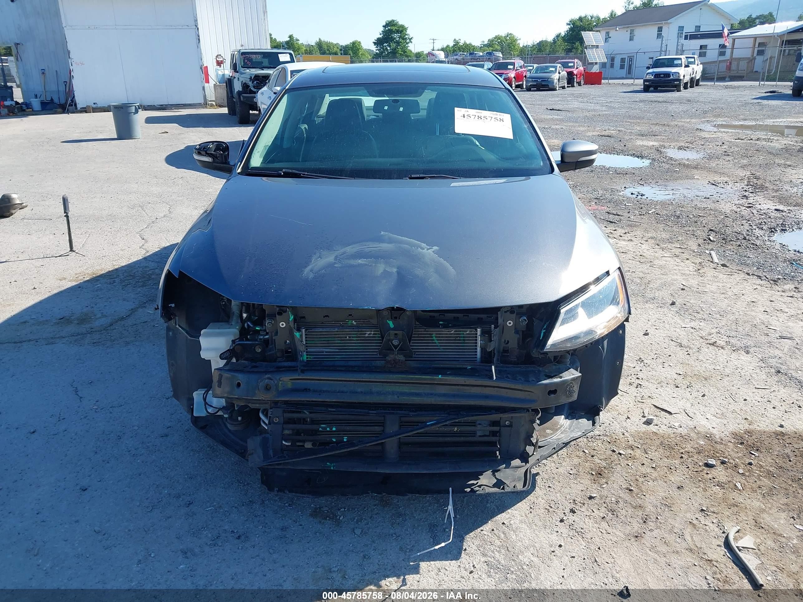 2015 Volkswagen Jetta 2.0l Tdi Se Серый vin: 3VWLA7AJ5FM292449