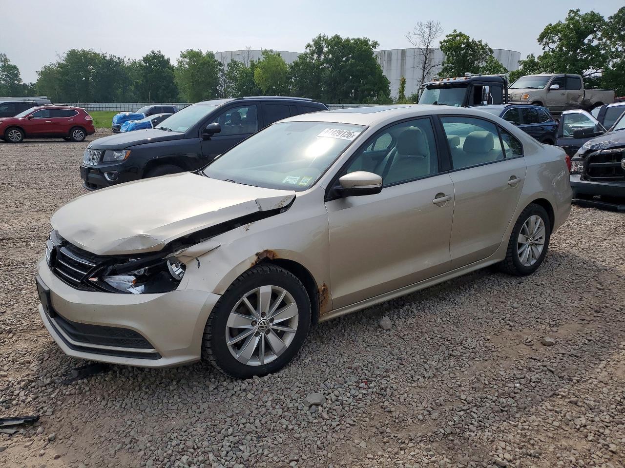 2015 Volkswagen Jetta Tdi Gold vin: 3VWLA7AJ5FM292693