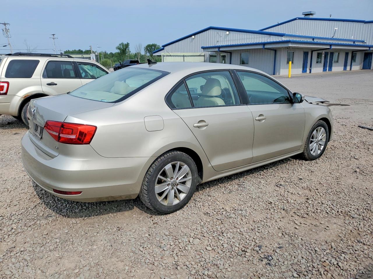 2015 Volkswagen Jetta Tdi Золотой vin: 3VWLA7AJ5FM292693