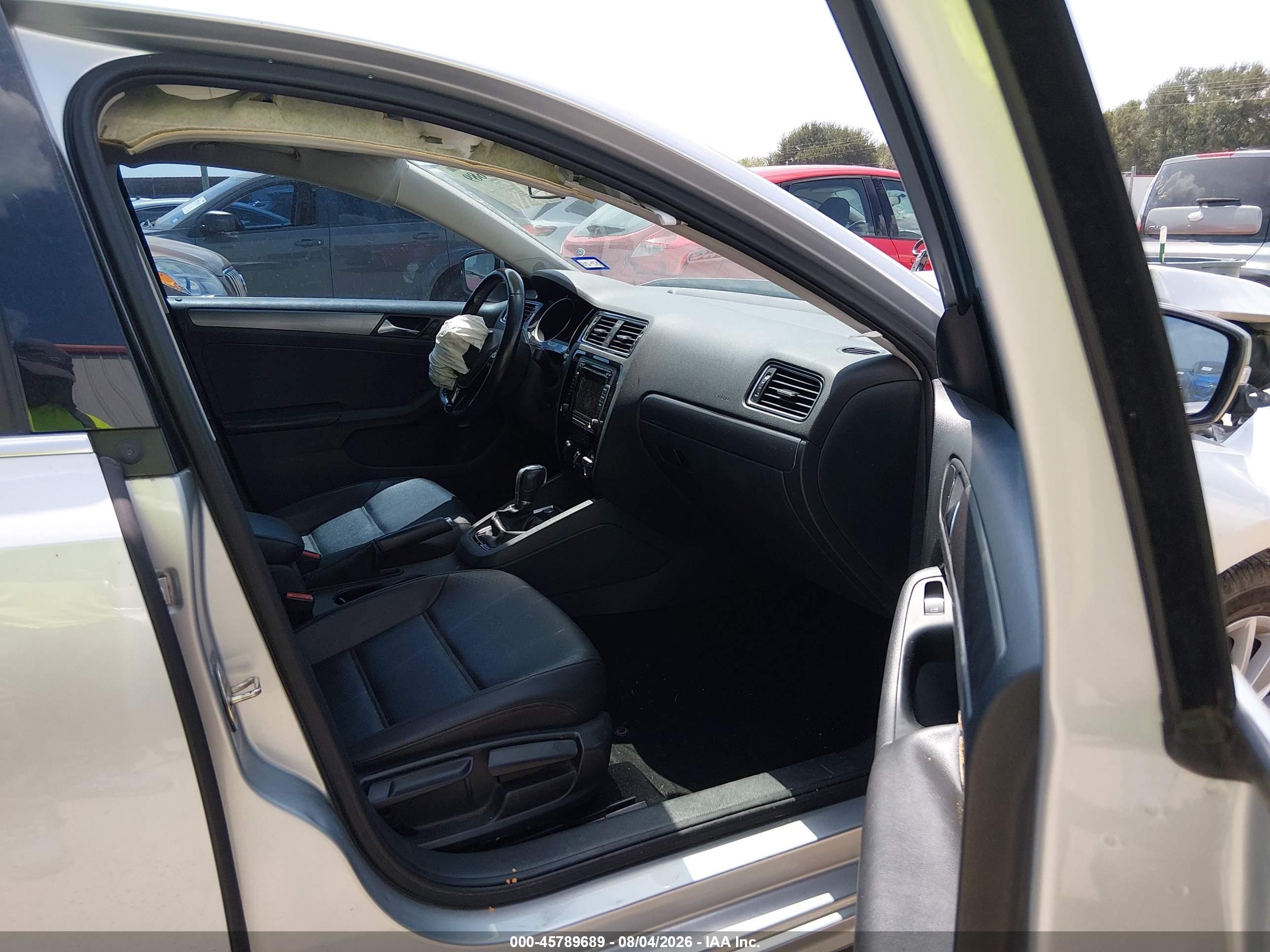 2015 Volkswagen Jetta 2.0l Tdi Se Silver vin: 3VWLA7AJ5FM324686