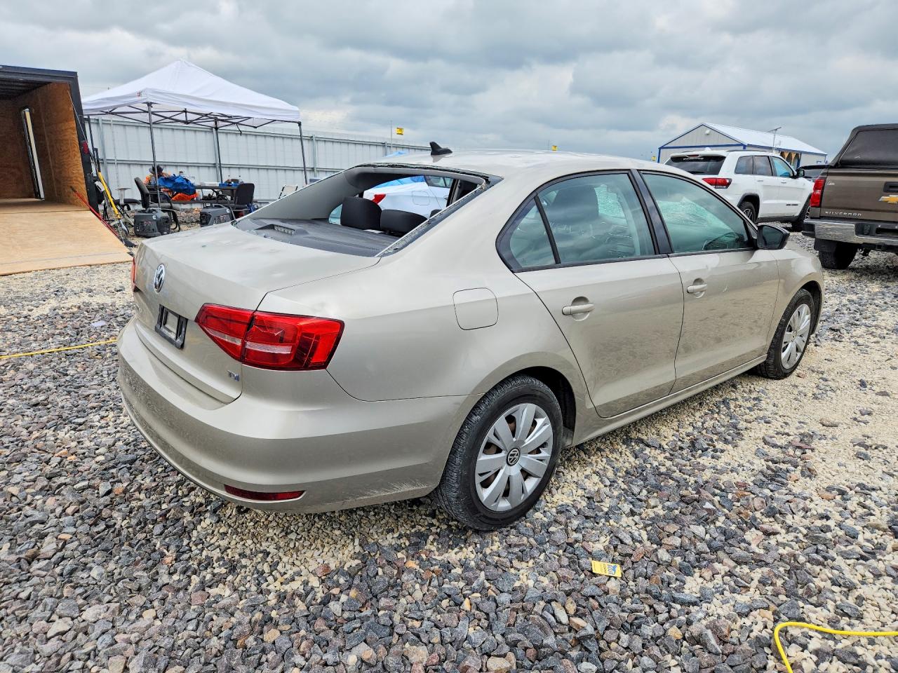 2015 Volkswagen Jetta Tdi Gold vin: 3VWLA7AJ7FM277645