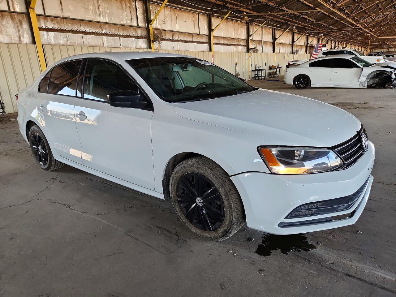 2015 Volkswagen Jetta Tdi White vin: 3VWLA7AJ7FM301782