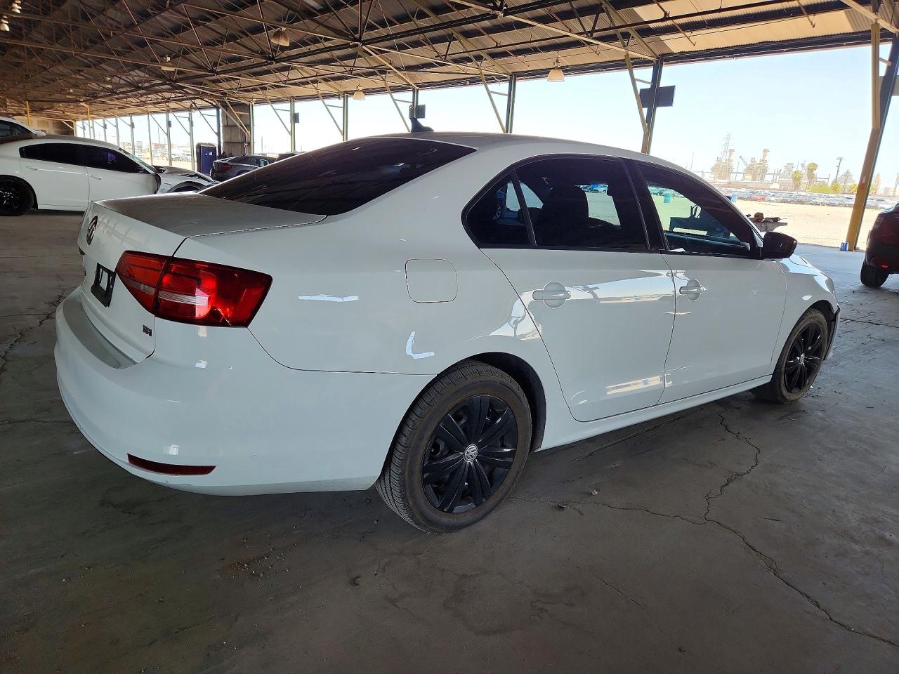 2015 Volkswagen Jetta Tdi White vin: 3VWLA7AJ7FM301782