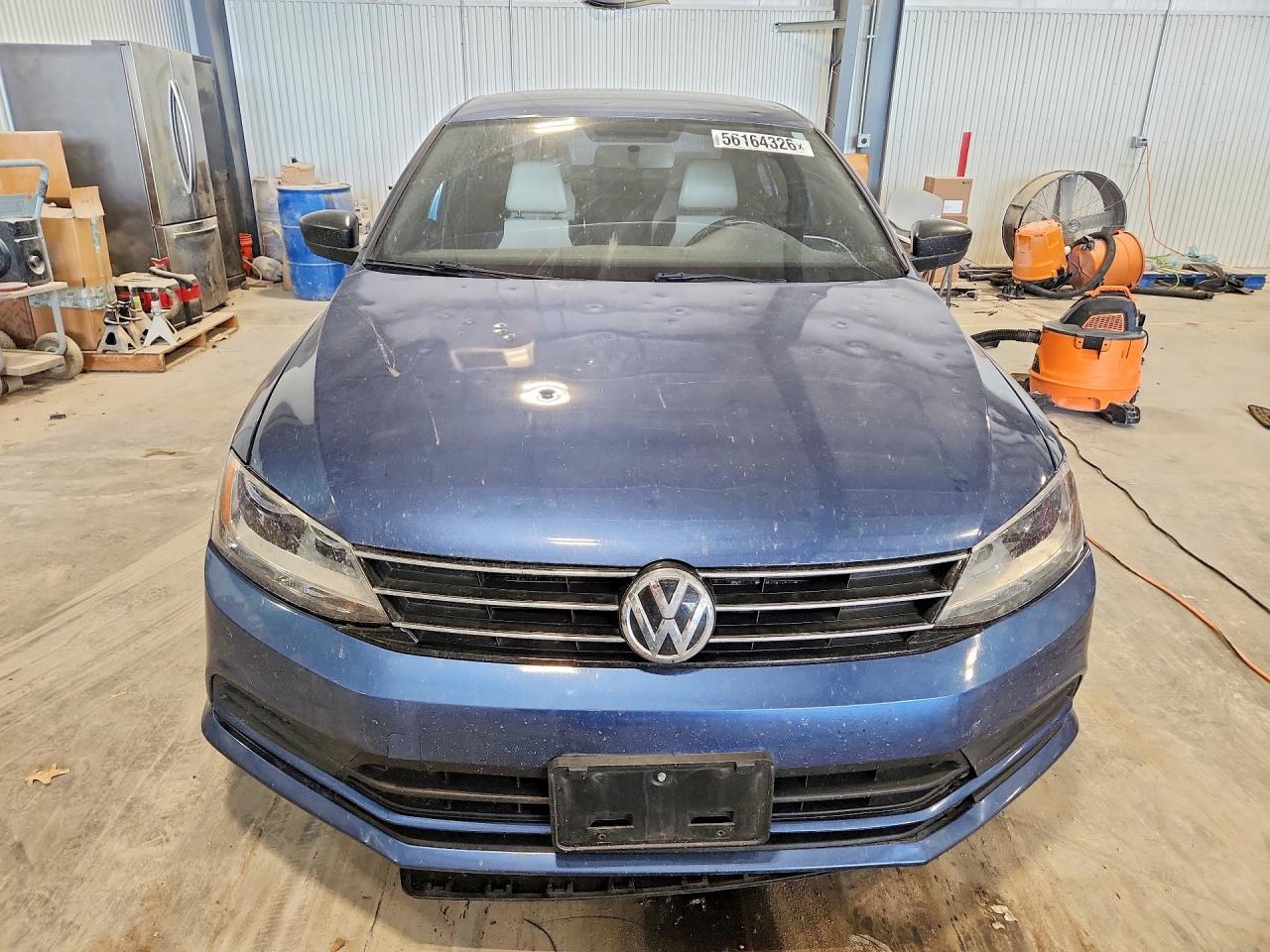 2015 Volkswagen Jetta Tdi Синий vin: 3VWLA7AJ8FM210486