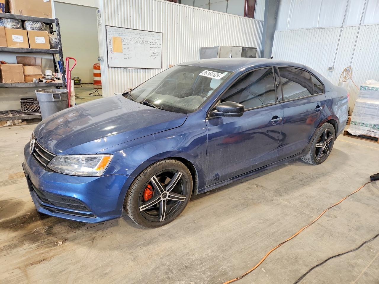 2015 Volkswagen Jetta Tdi Blue vin: 3VWLA7AJ8FM210486