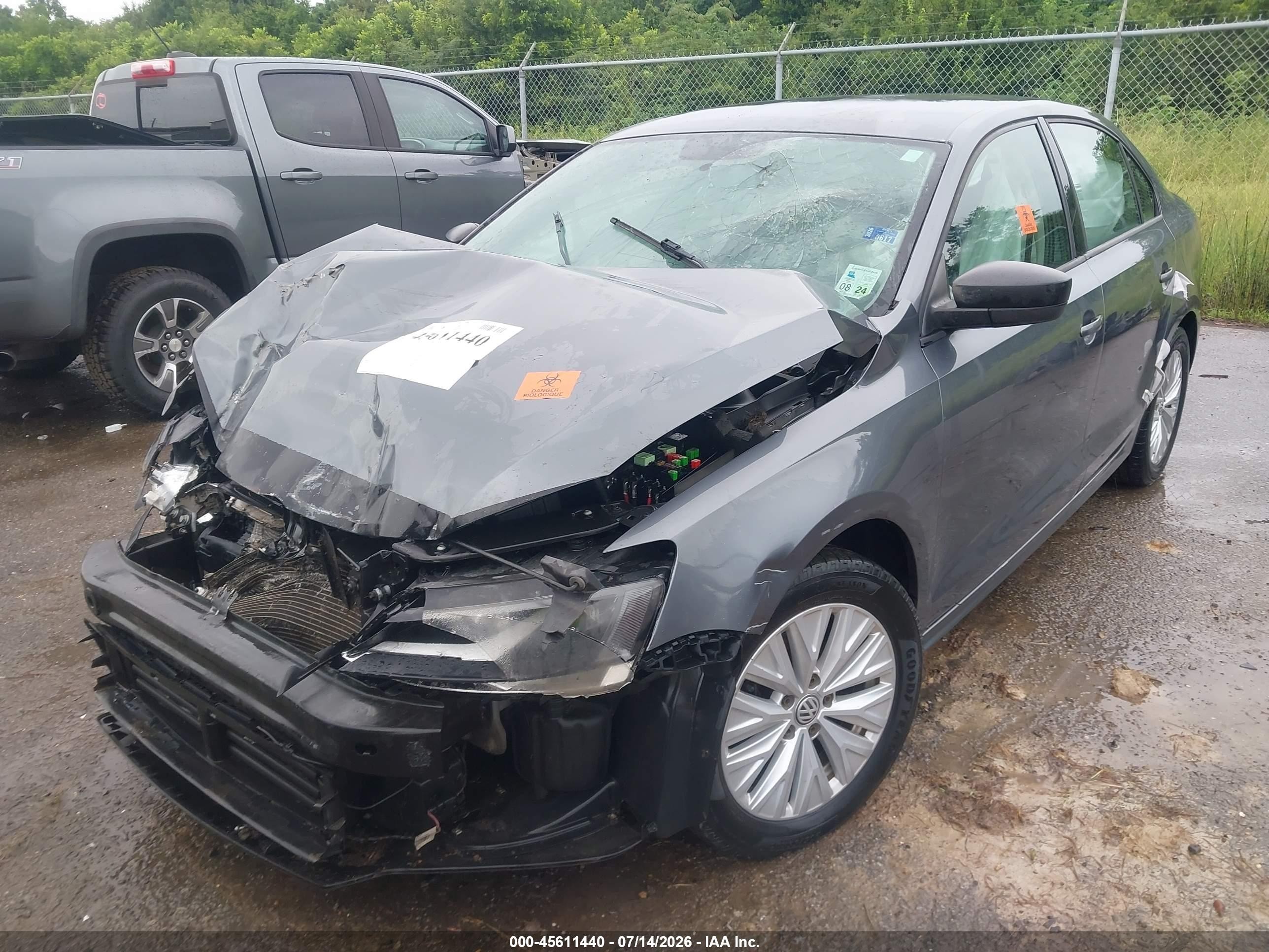 2015 Volkswagen Jetta 2.0l Tdi S Серый vin: 3VWLA7AJ8FM325038