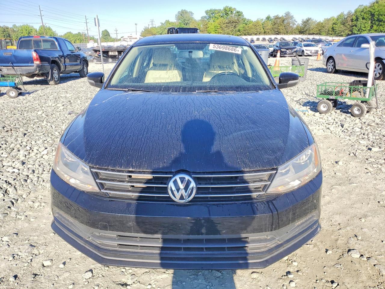 2015 Volkswagen Jetta Tdi Black vin: 3VWLA7AJ8FM340915