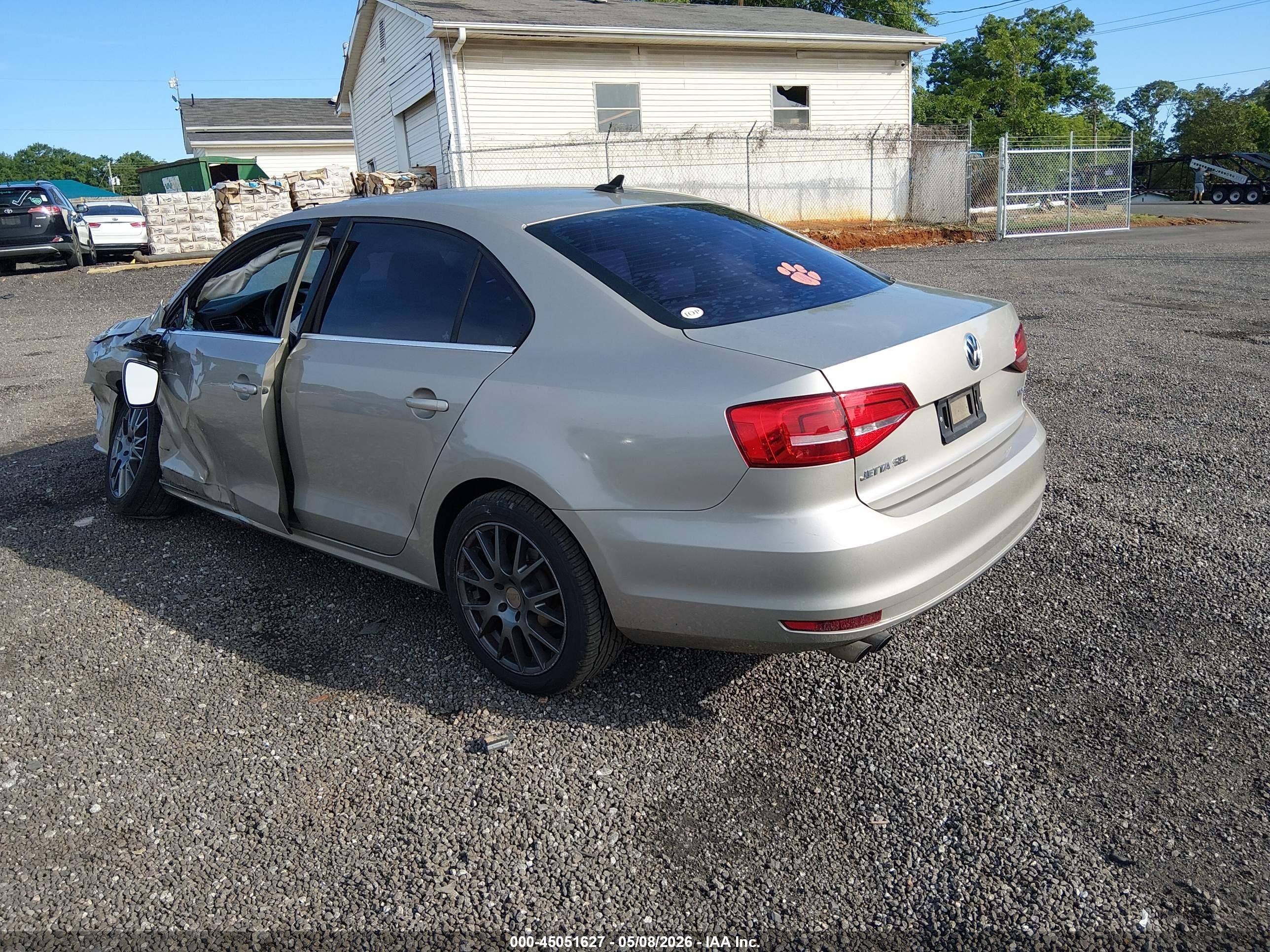 2015 Volkswagen Jetta 2.0l Tdi Sel Champagne vin: 3VWLA7AJ8FM342275