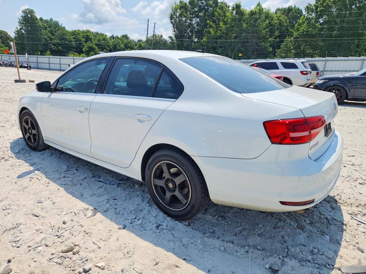 2015 Volkswagen Jetta Tdi White vin: 3VWLA7AJ9FM243870