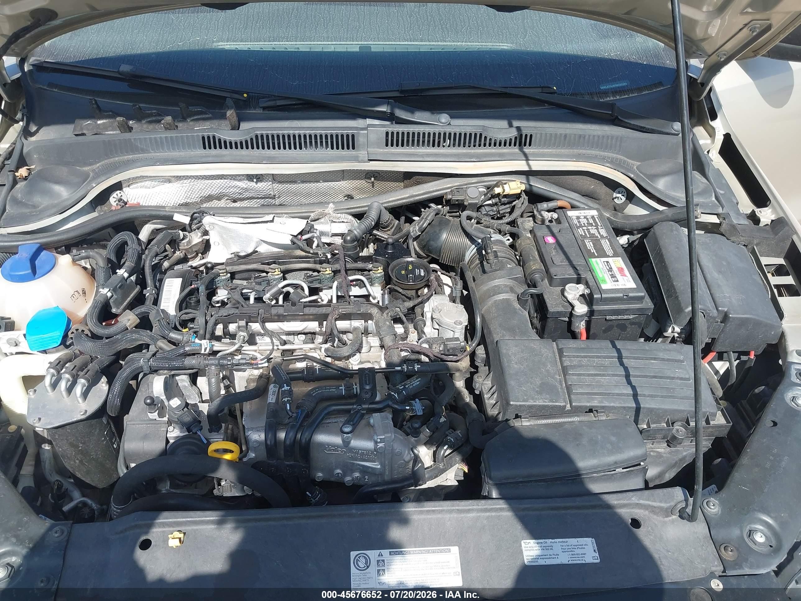 2015 Volkswagen Jetta 2.0l Tdi S Золотой vin: 3VWLA7AJXFM263299