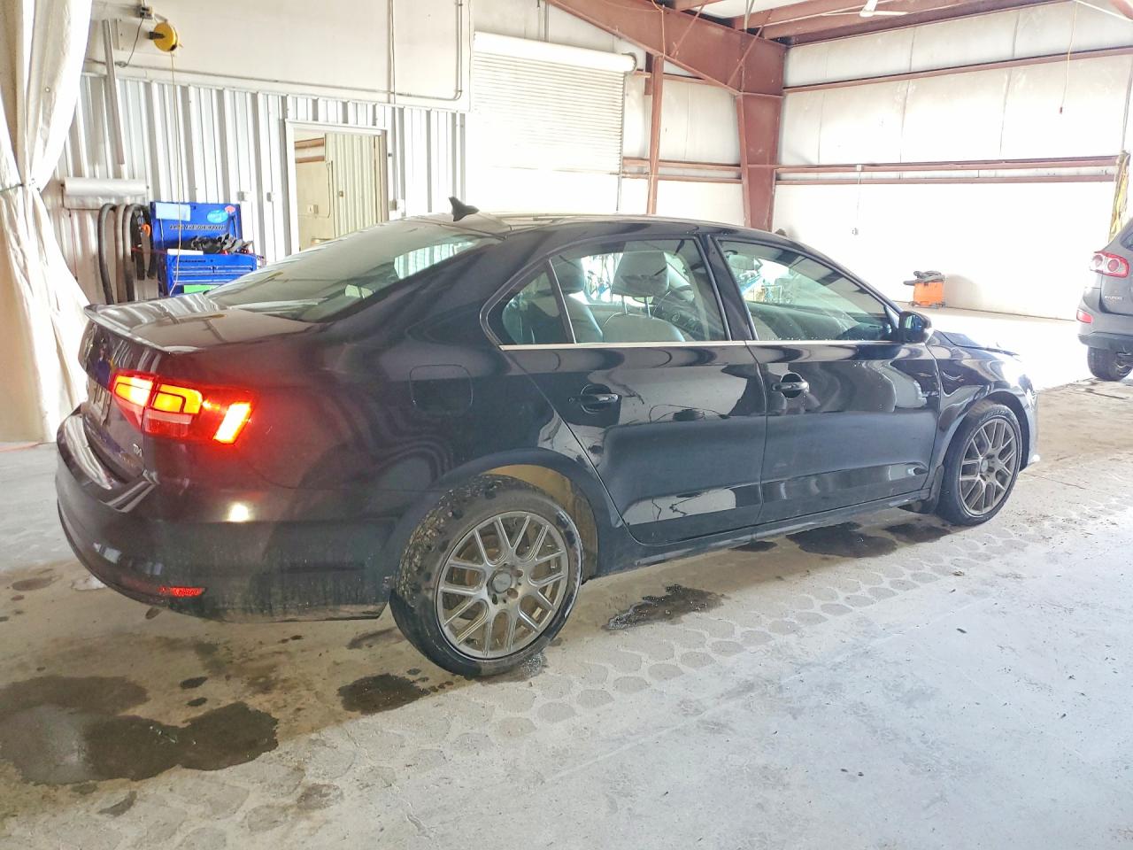 2015 Volkswagen Jetta Tdi Black vin: 3VWLA7AJXFM284055