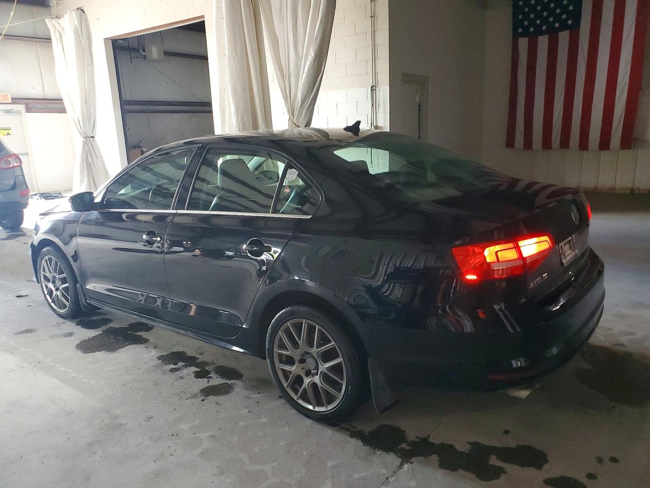 2015 Volkswagen Jetta Tdi Black vin: 3VWLA7AJXFM284055