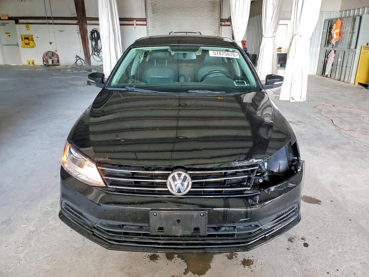2015 Volkswagen Jetta Tdi Black vin: 3VWLA7AJXFM284055