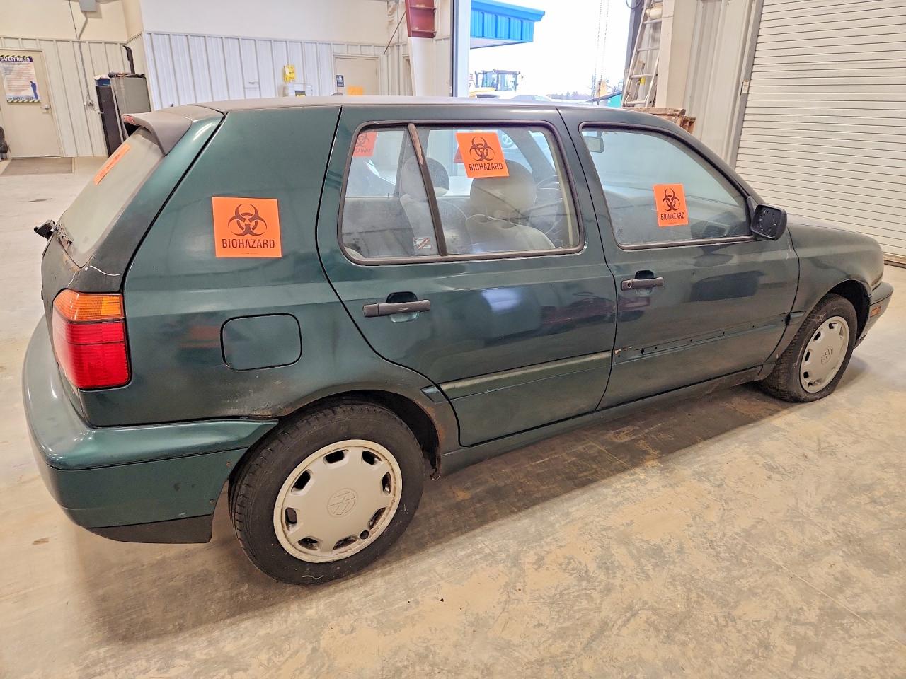 2008 Volkswagen Golf Green vin: 3VWLC81H4SM094095